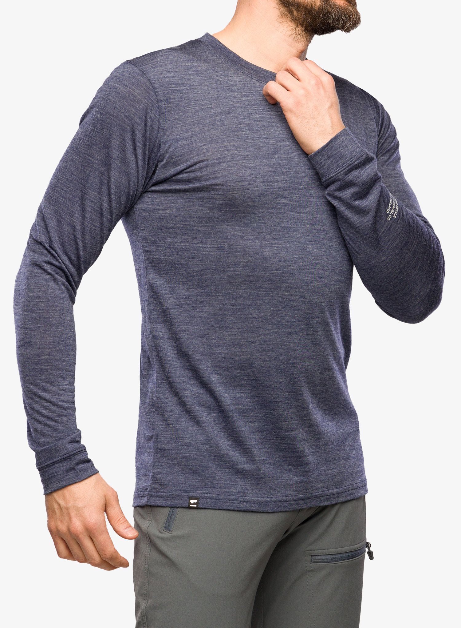 Велокофта Mons Royale Zephyr Merino Cool LS - midnight