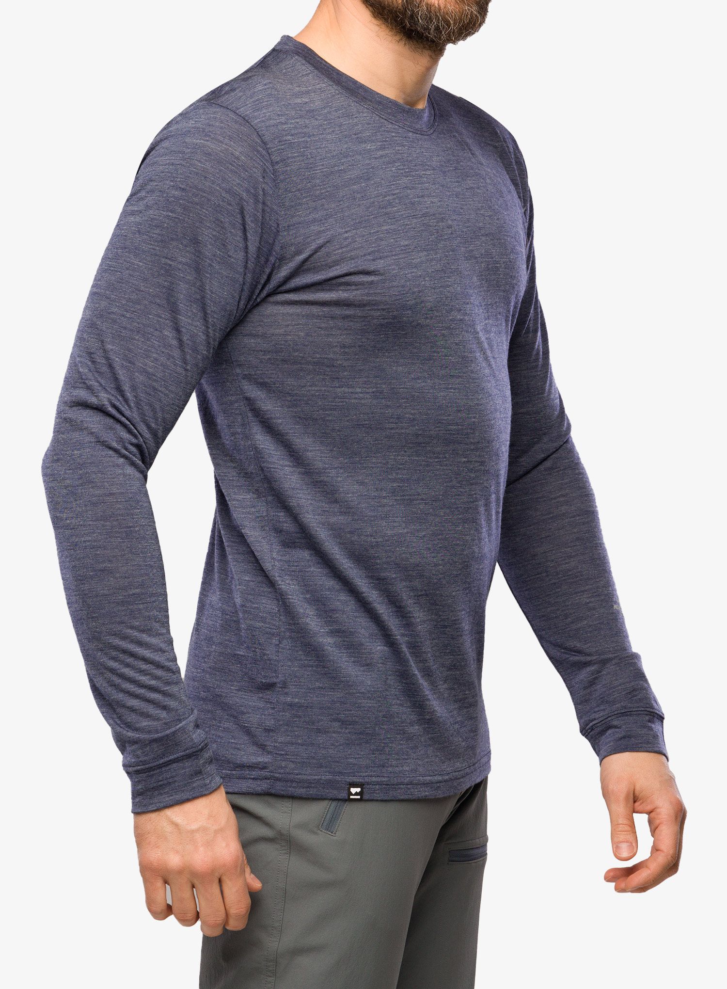 Велокофта Mons Royale Zephyr Merino Cool LS - midnight