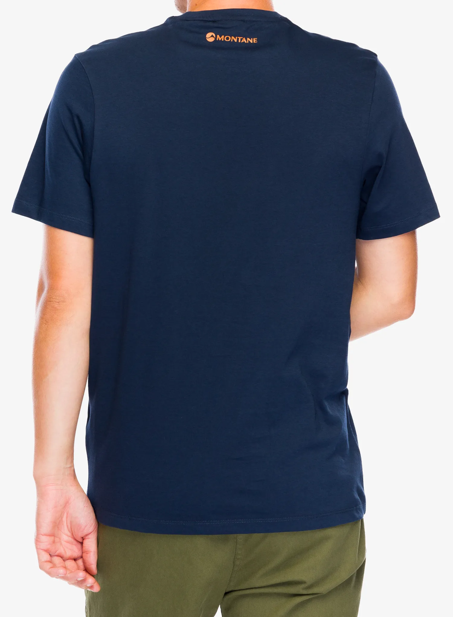 Футболка з принтом Montane Abstract Mountain T-Shirt - eclipse blue