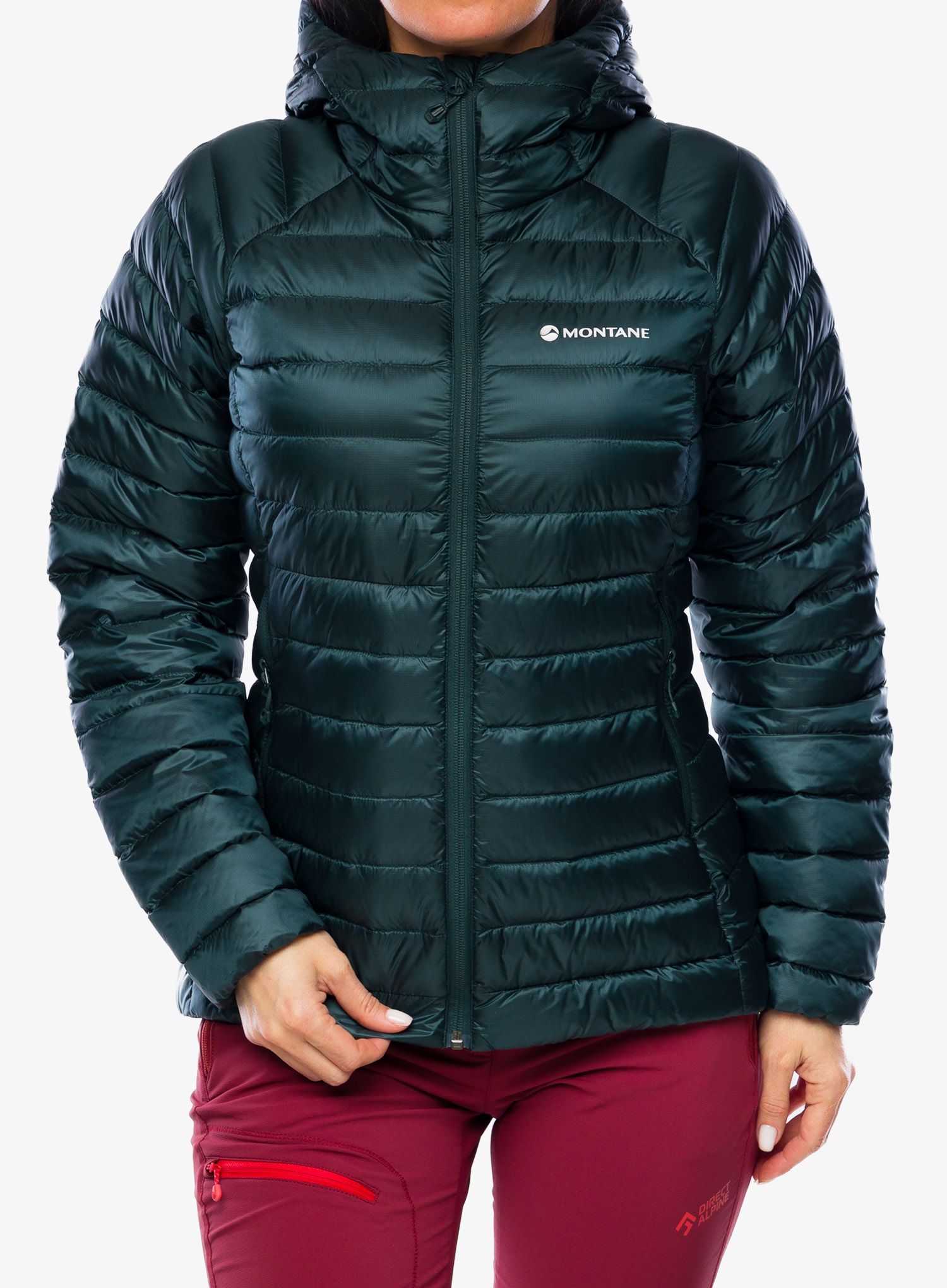 Пуховик жіноча Montane Anti-Freeze Hoodie - deep forest