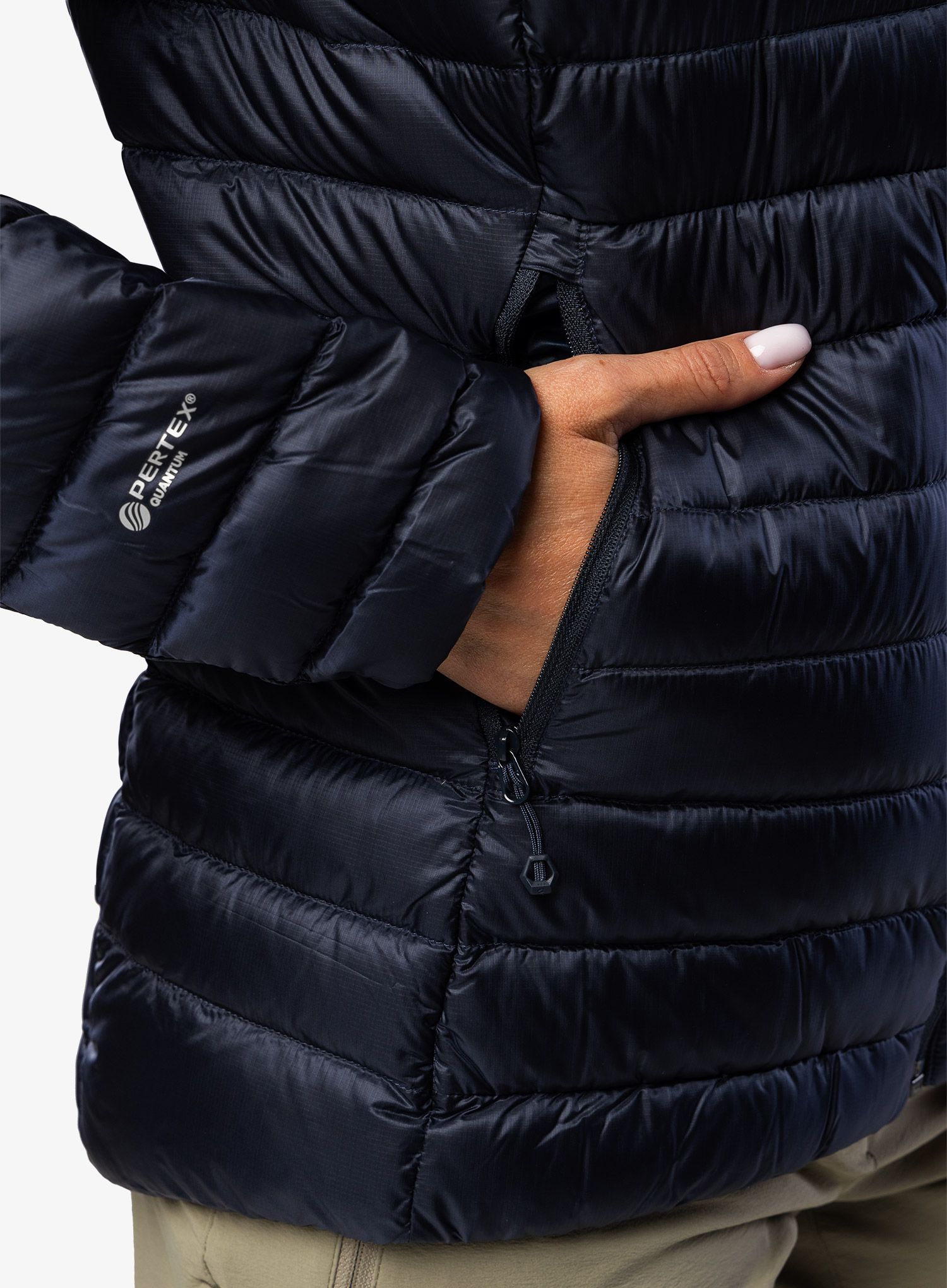 Пуховик жіночий Montane Anti-Freeze Hoodie - eclipse blue