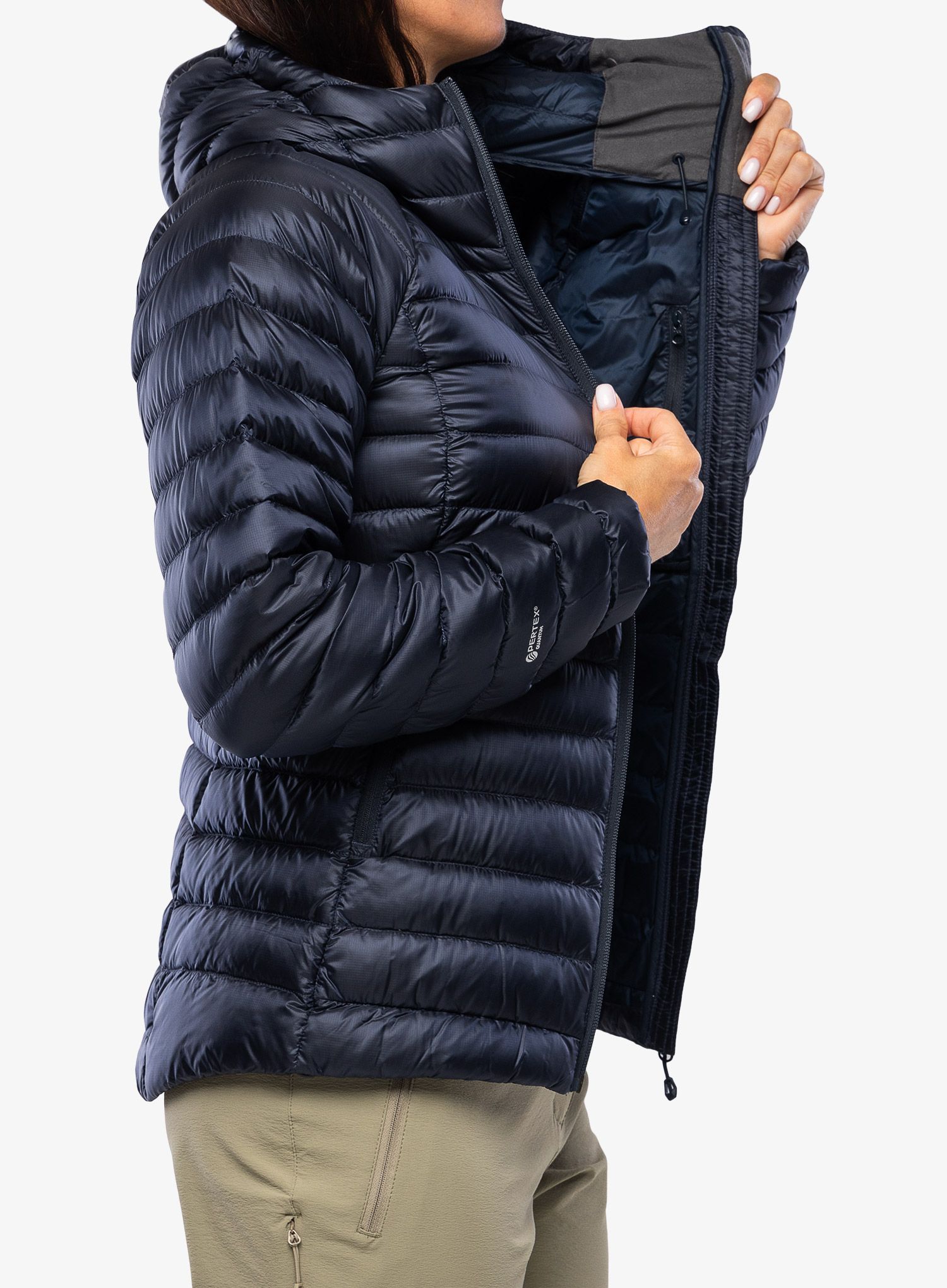 Пуховик жіночий Montane Anti-Freeze Hoodie - eclipse blue