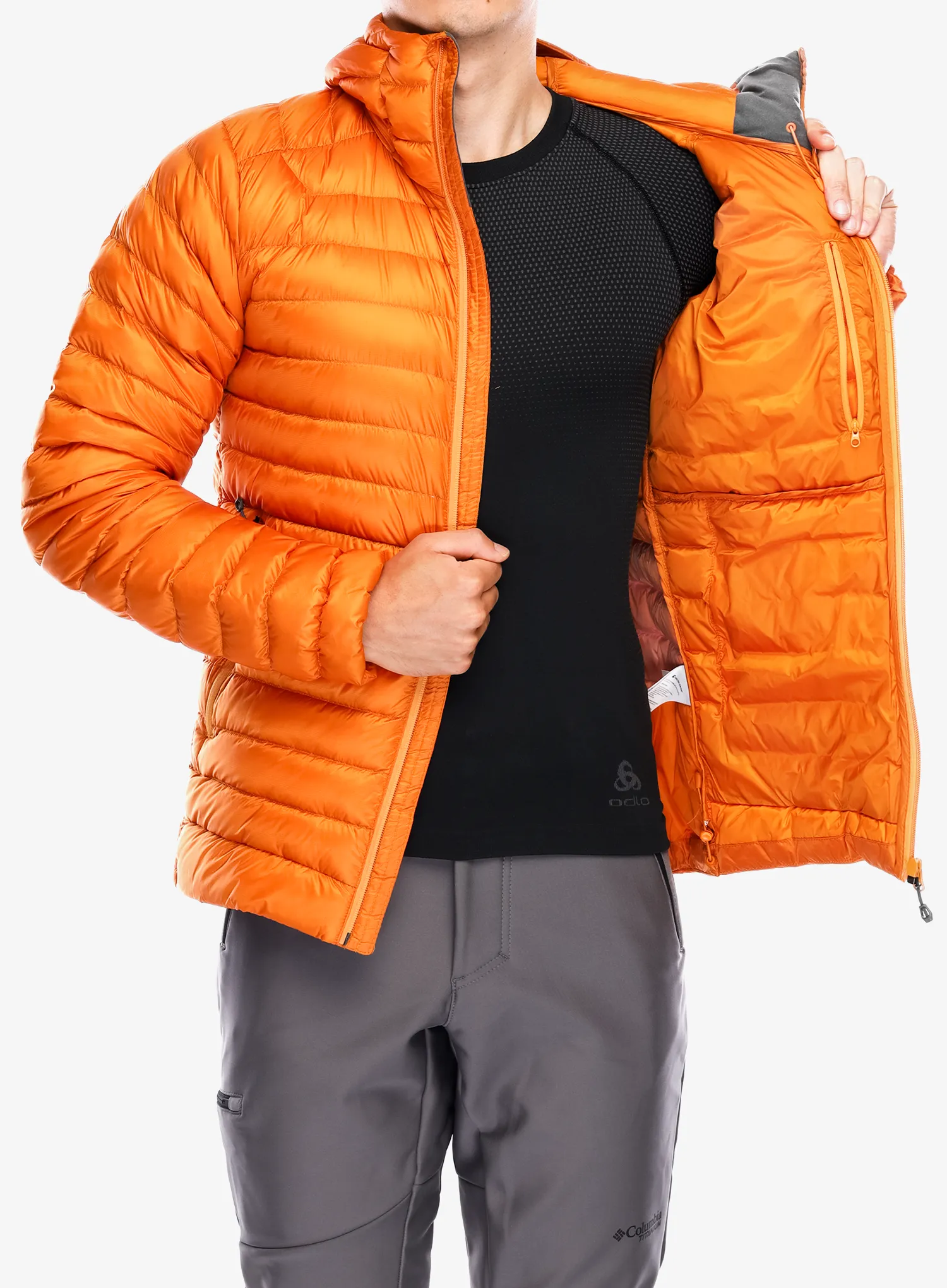 Пуховик Montane Anti-Freeze Hoodie - flame orange