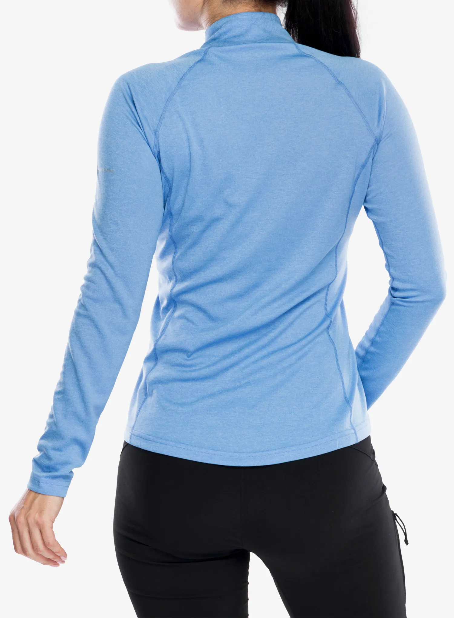 Термокофта жіноча Montane Dart Zip Neck - cornflower