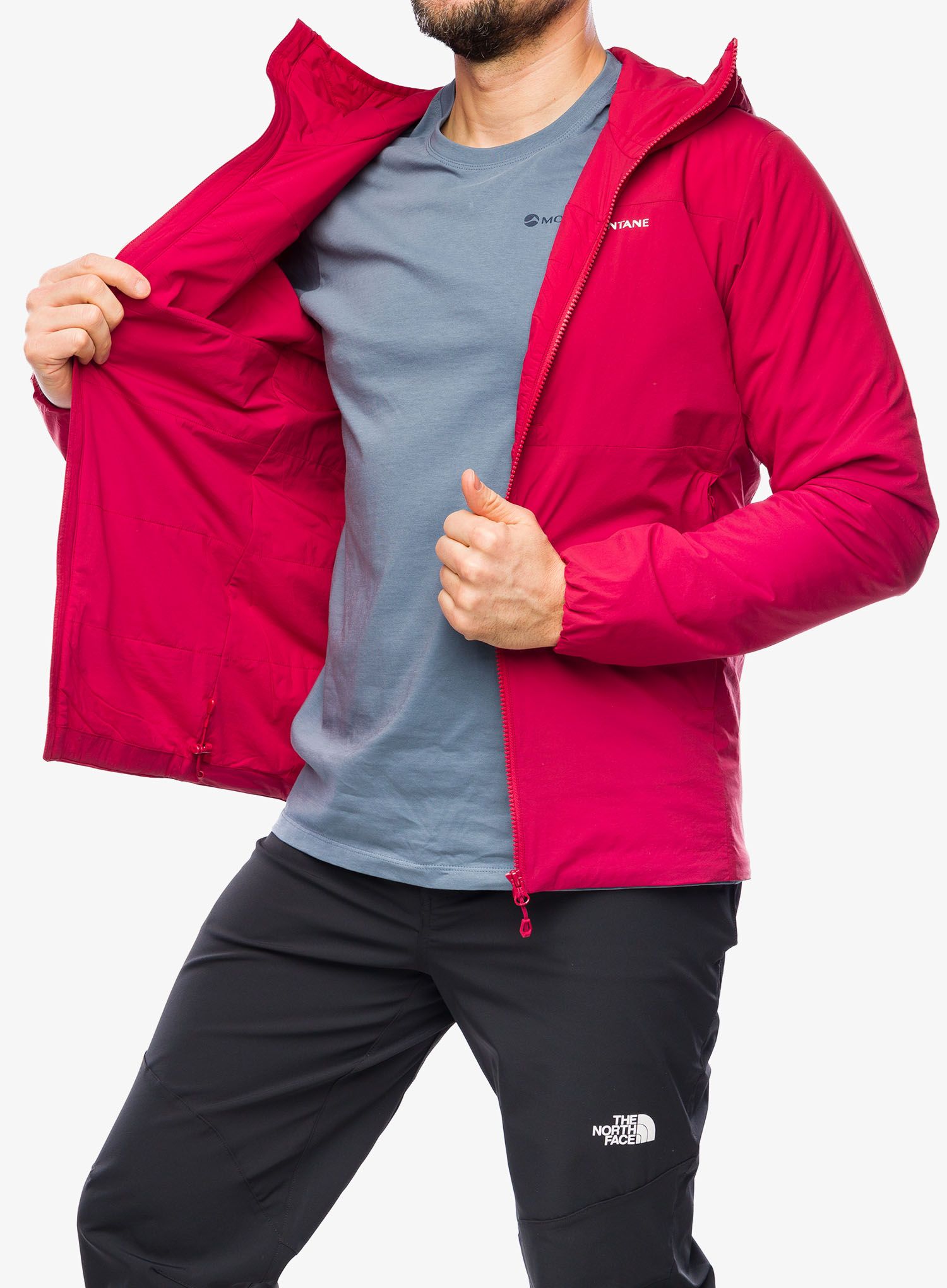 Куртка утеплена Montane Fireball Hoodie - acer red