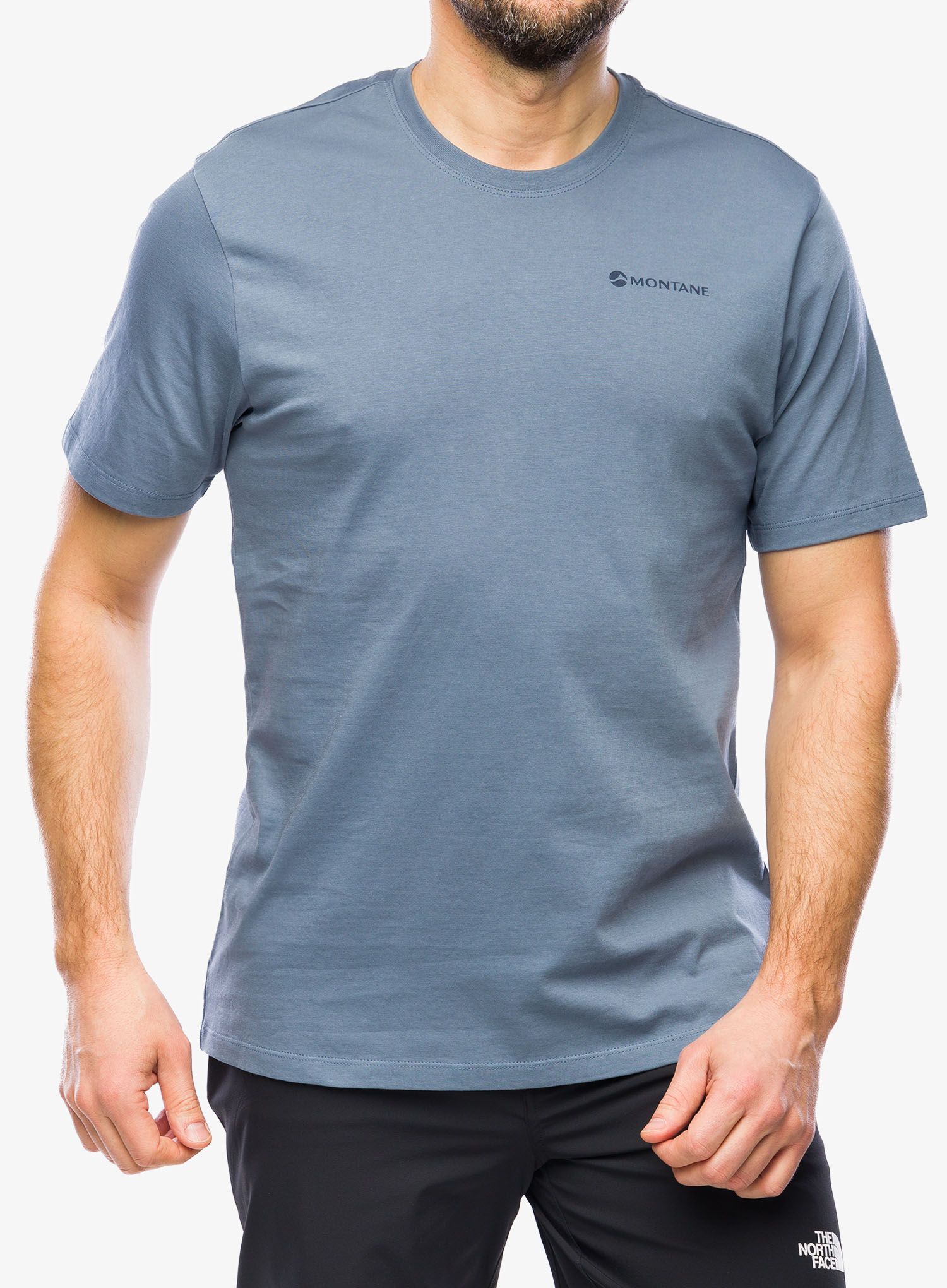 Футболка з принтом Montane Impact Compass Tee - stone blue