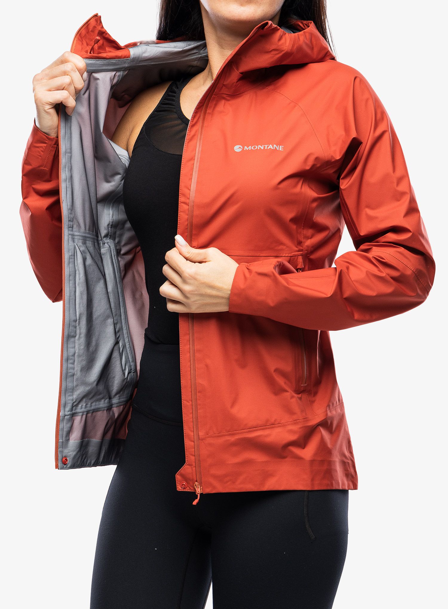 Куртка з мембраною жіноча Montane Phase Nano Jacket - saffron red