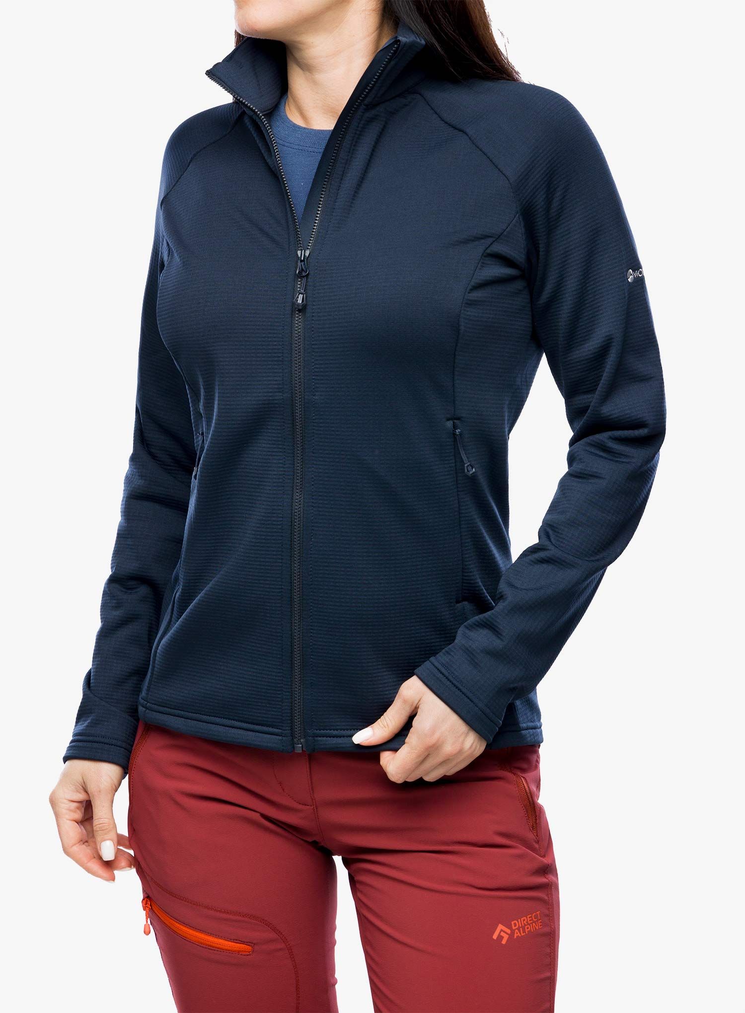 Кофта на замку жіноча Montane Protium Jacket - eclipse blue