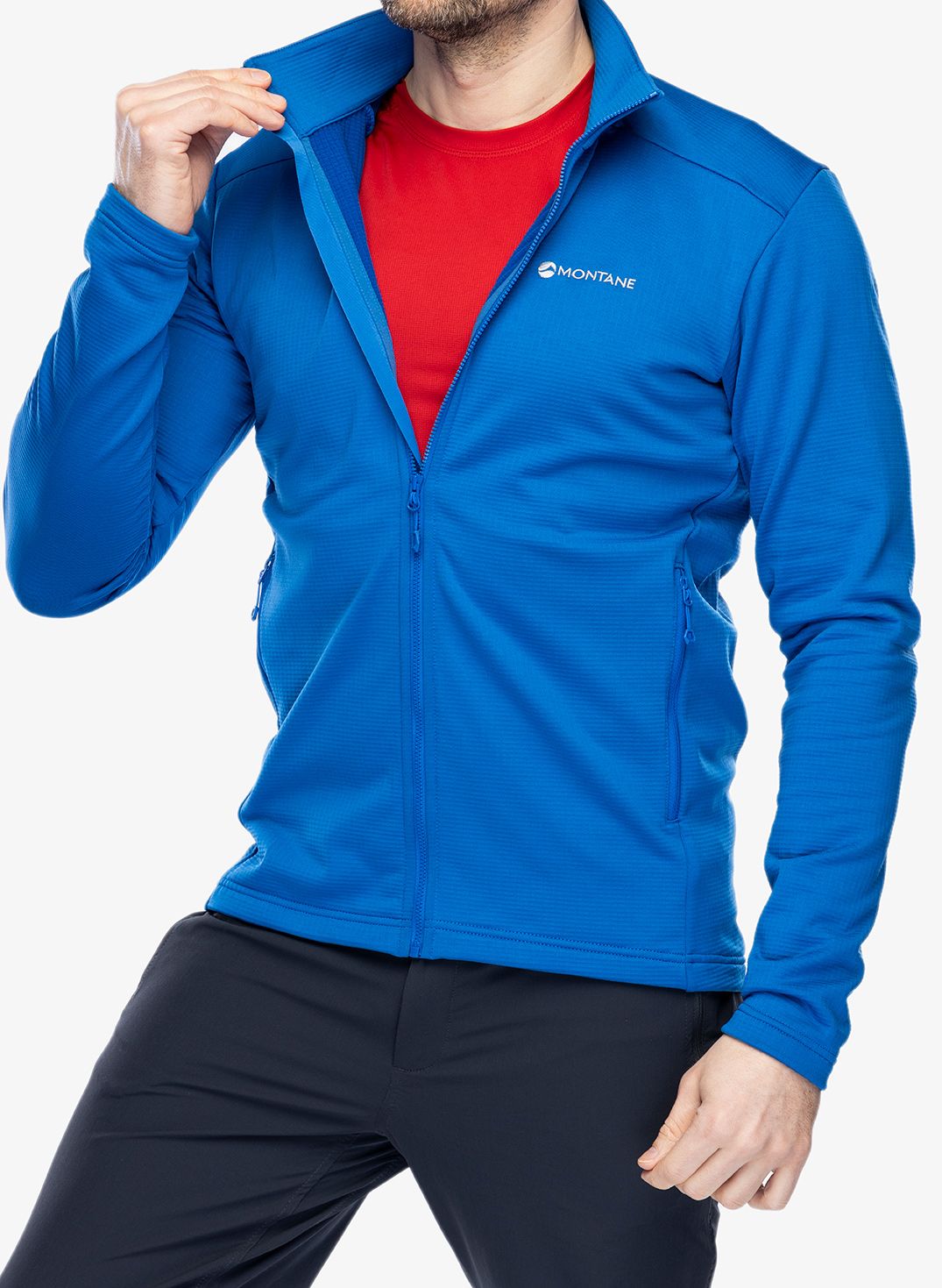 Кофта на замку Montane Protium Jacket - neptune blue