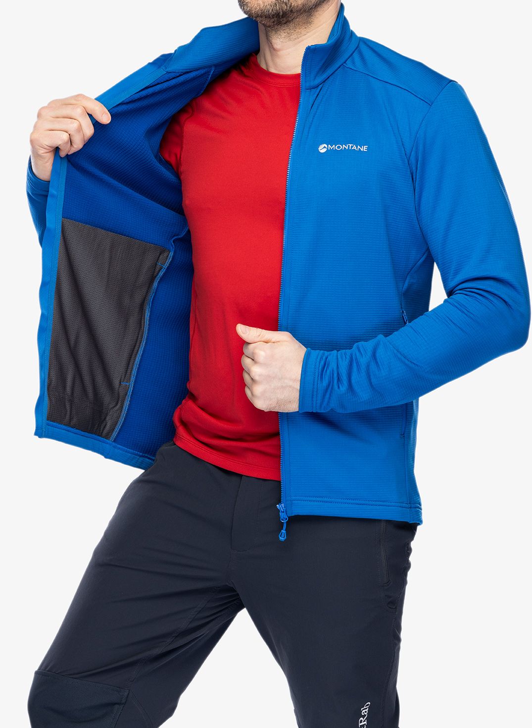 Кофта на замку Montane Protium Jacket - neptune blue