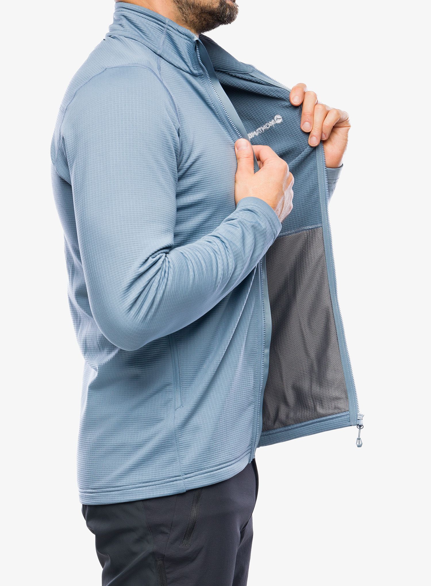 Кофта без каптура Montane Protium Jacket - stone blue