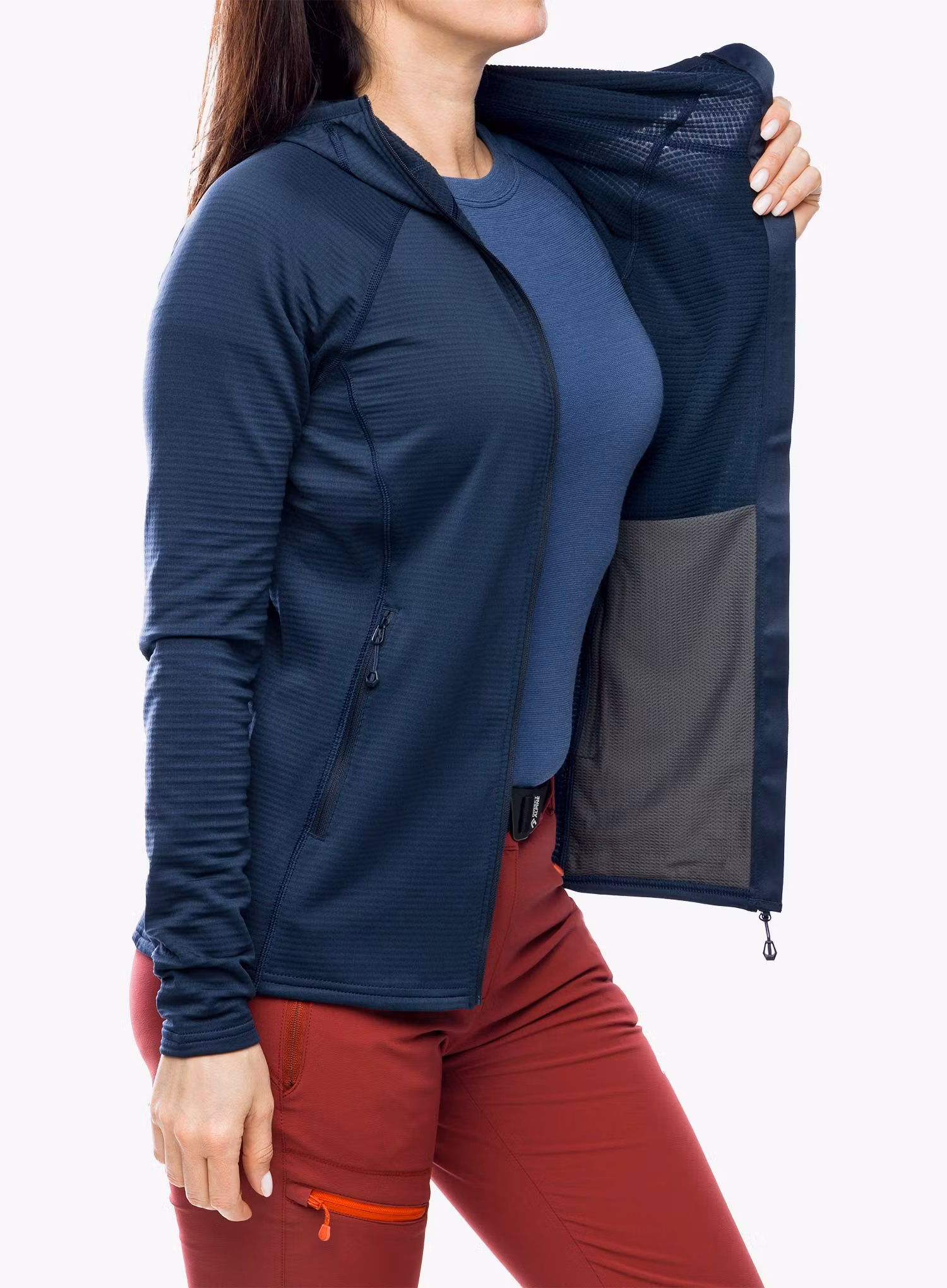 Кофта жіноча Montane Protium Lite Hoodie - eclipse blue