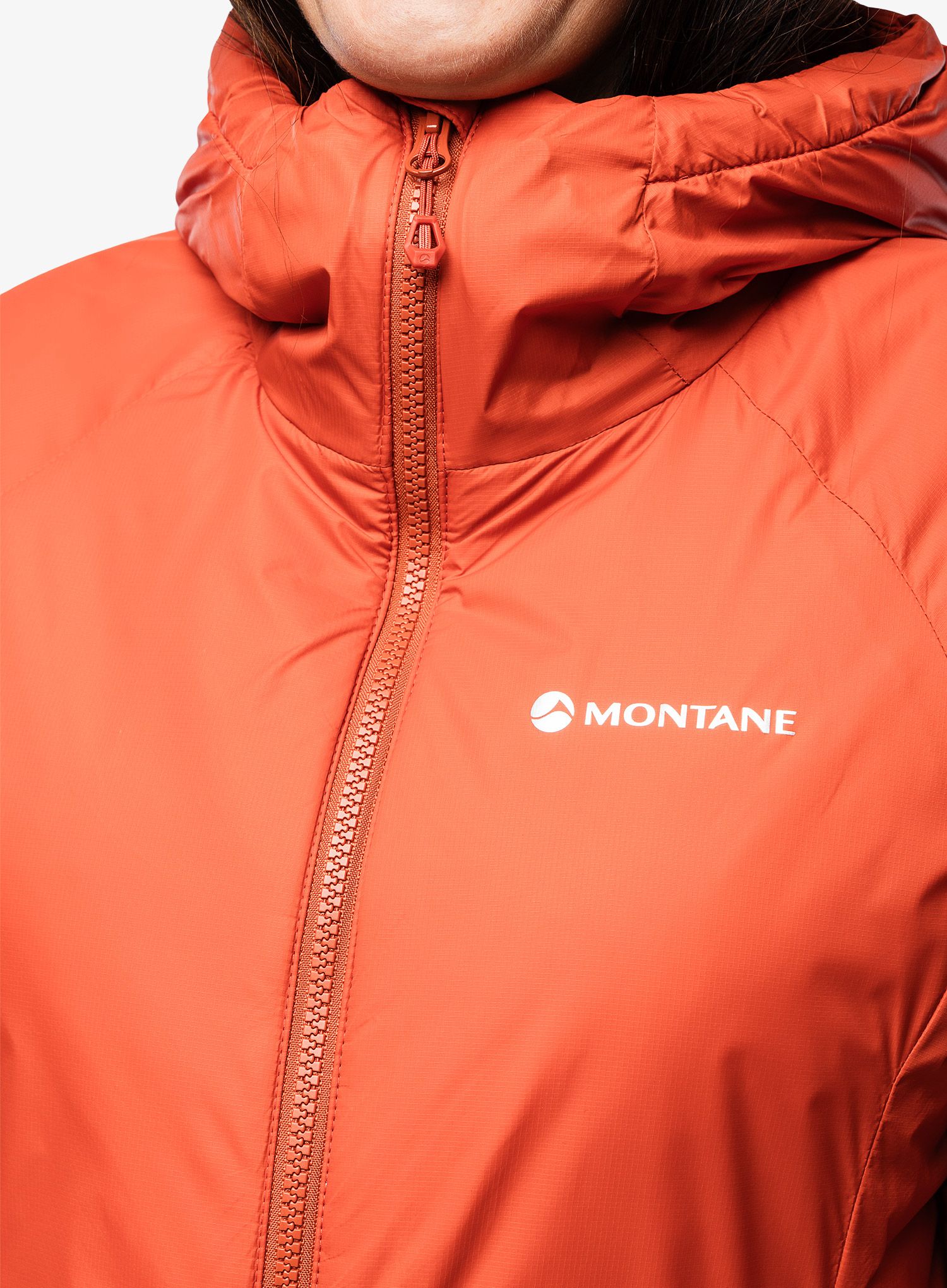 Куртка утеплена жіноча Montane Respond Hoodie - saffron red