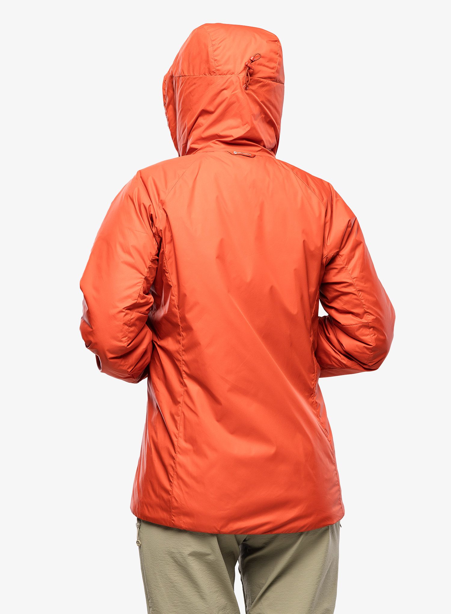 Куртка утеплена жіноча Montane Respond Hoodie - saffron red