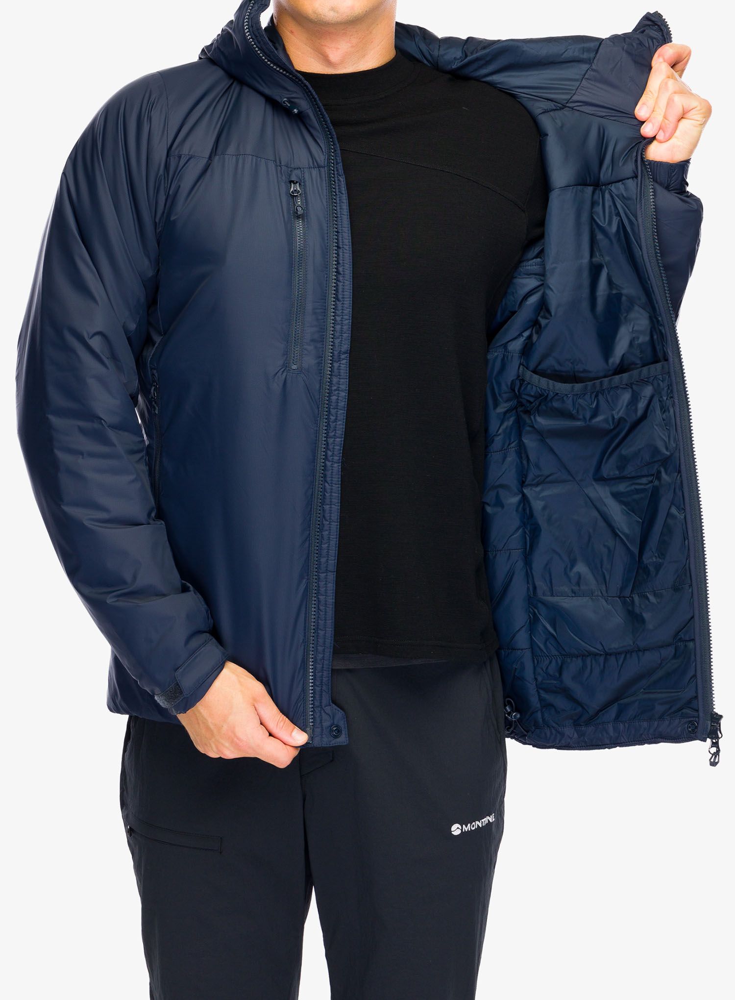 Куртка утеплена Montane Respond XT Hoodie - eclipse blue