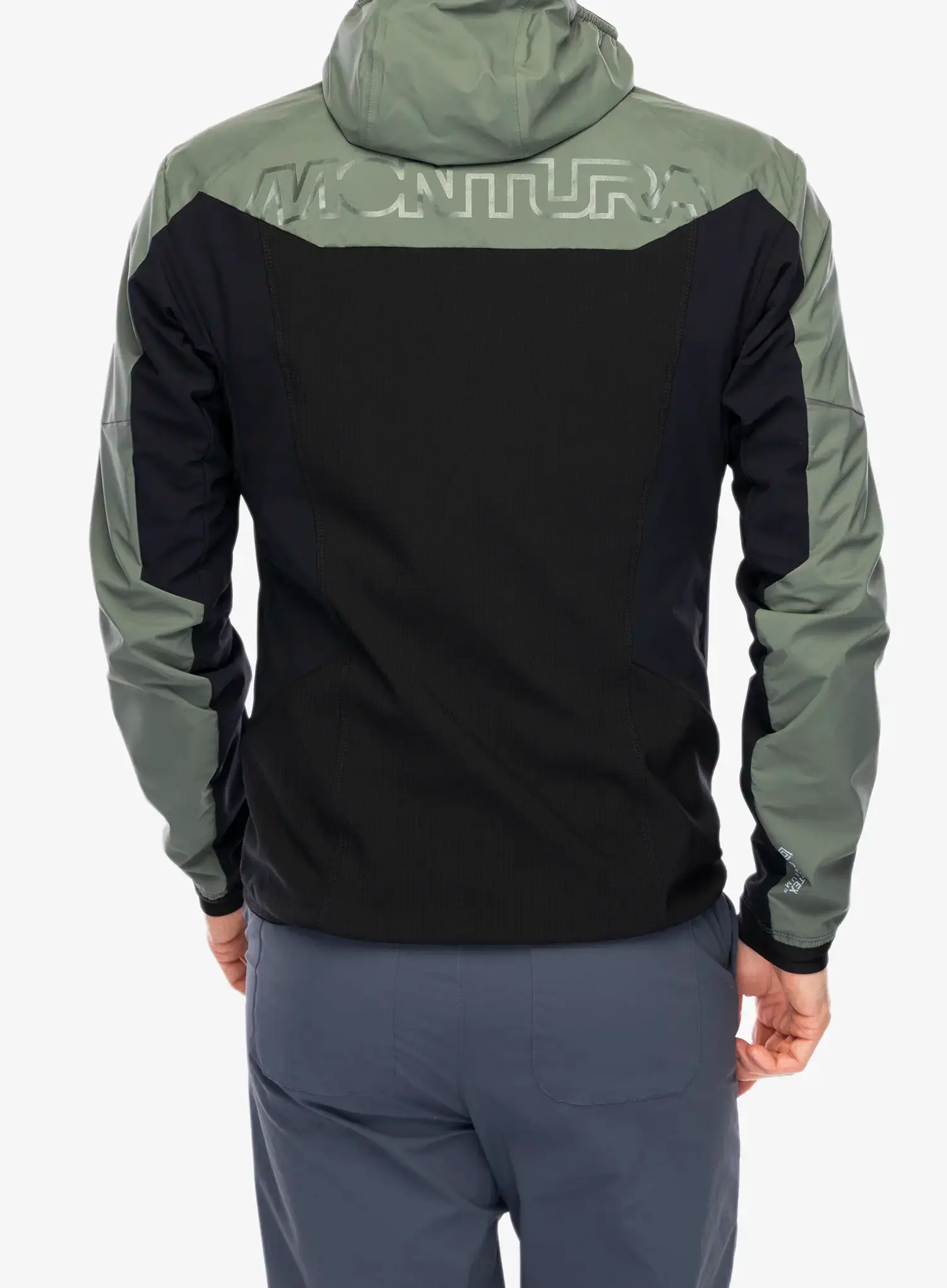 Куртка softshell Montura Air Action Hybrid Jacket - sage green/lime green