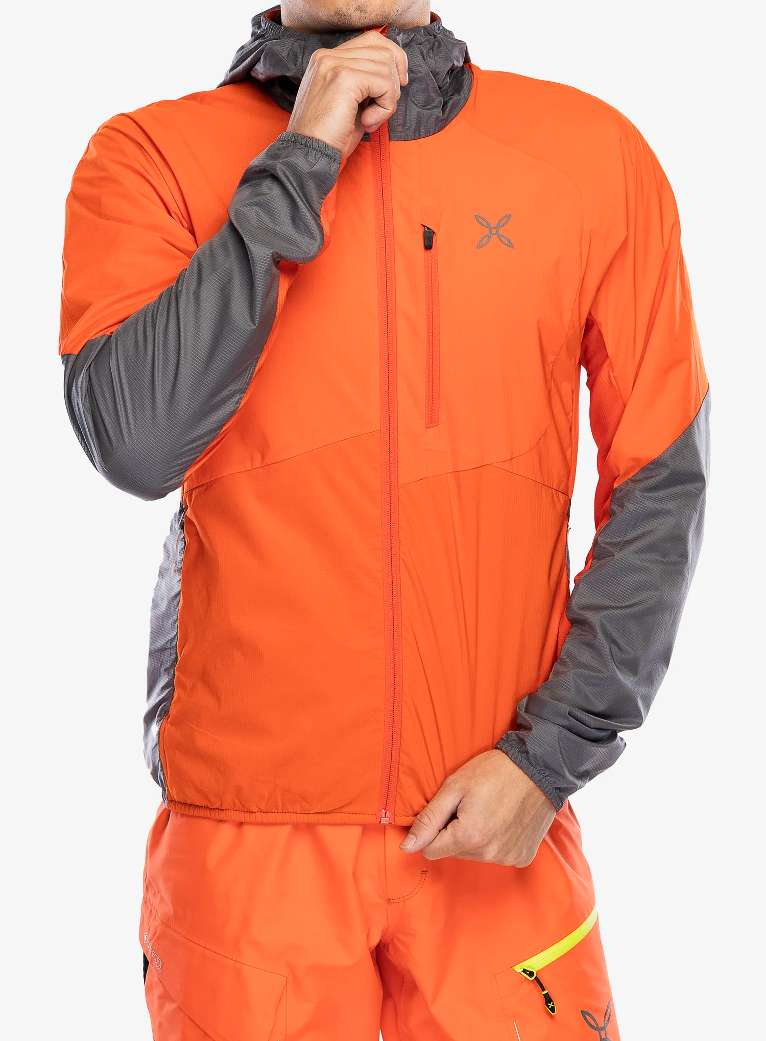 Куртка softshell Montura Alpha Evo Jacket - orange/mid grey