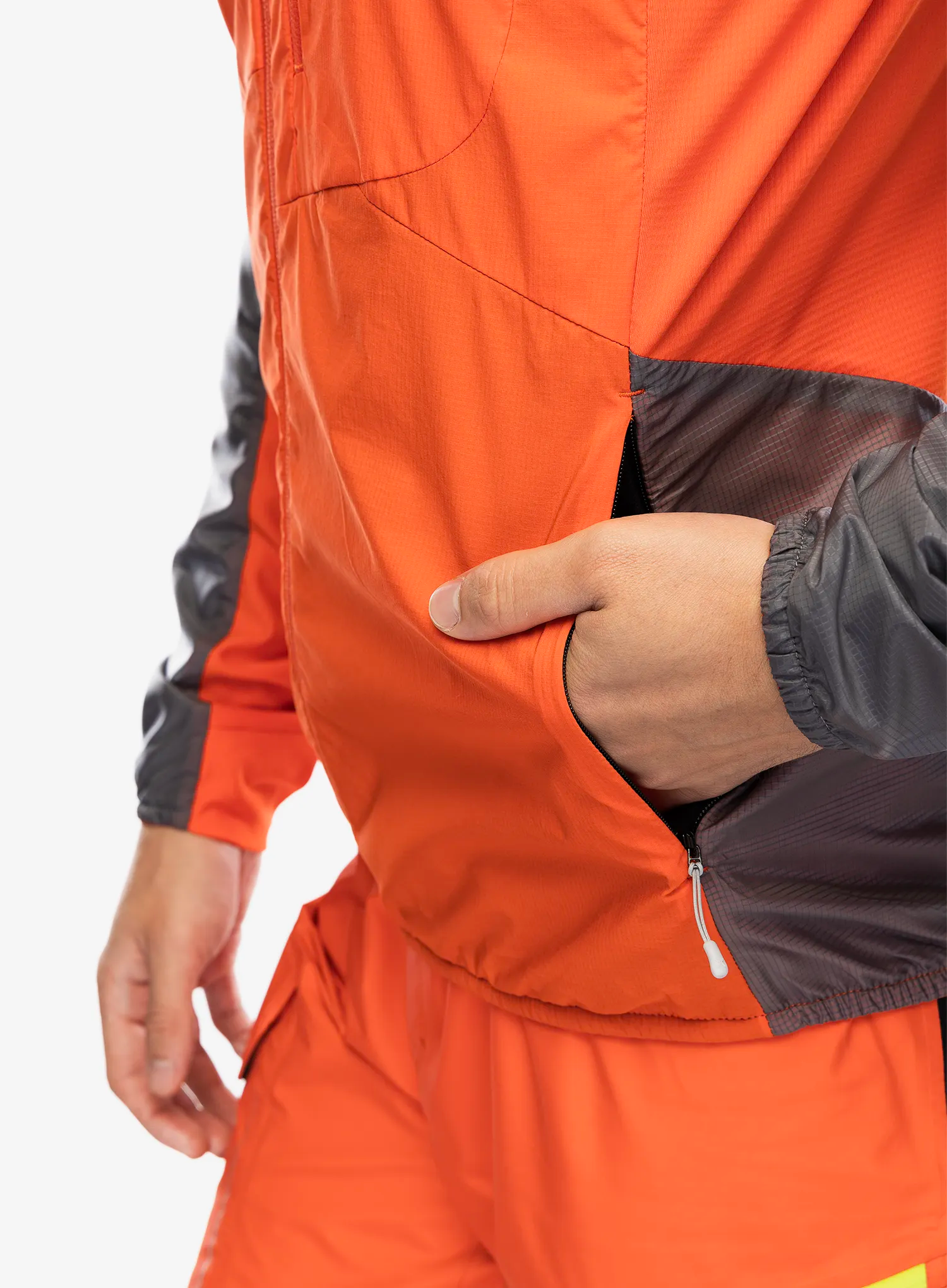 Куртка softshell Montura Alpha Evo Jacket - orange/mid grey