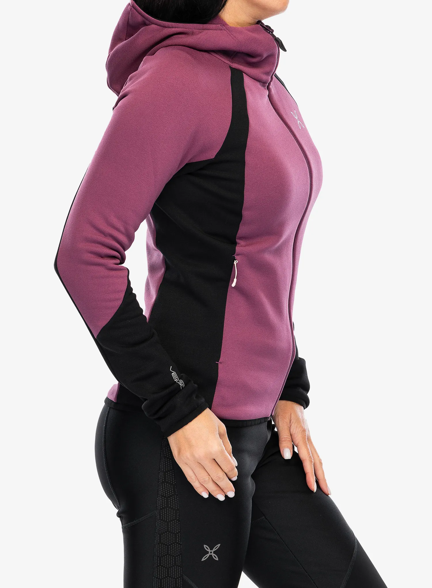 Кофта флісова жіноча Montura Altitude Maglia - wine red/light rose