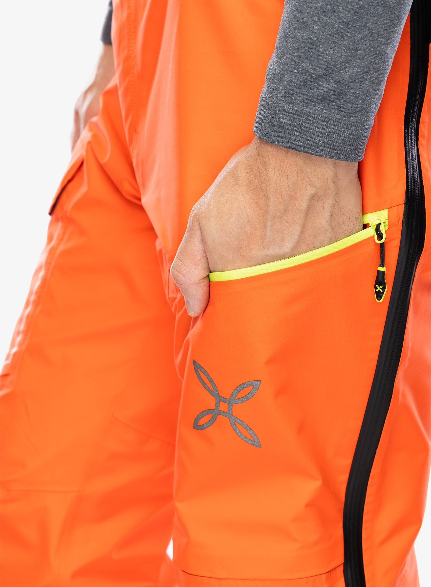 Штани GORE-TEX Montura Cliff Cover Pants - orange/verde lime