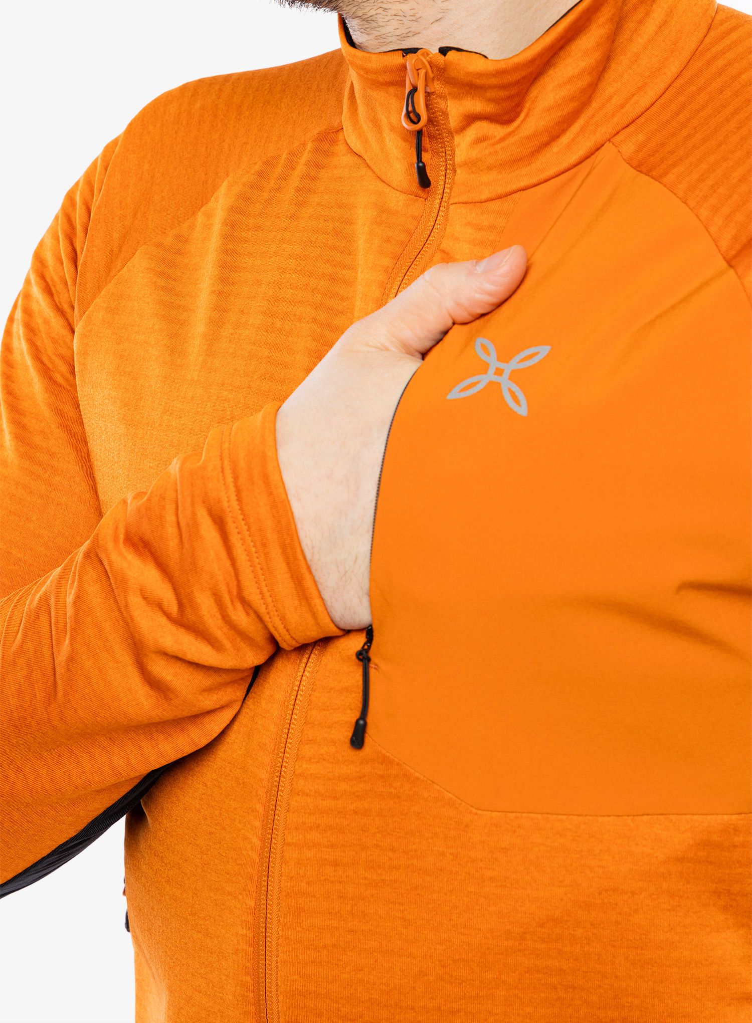 Кофта без каптура Montura Dolomiti Maglia - mandarine