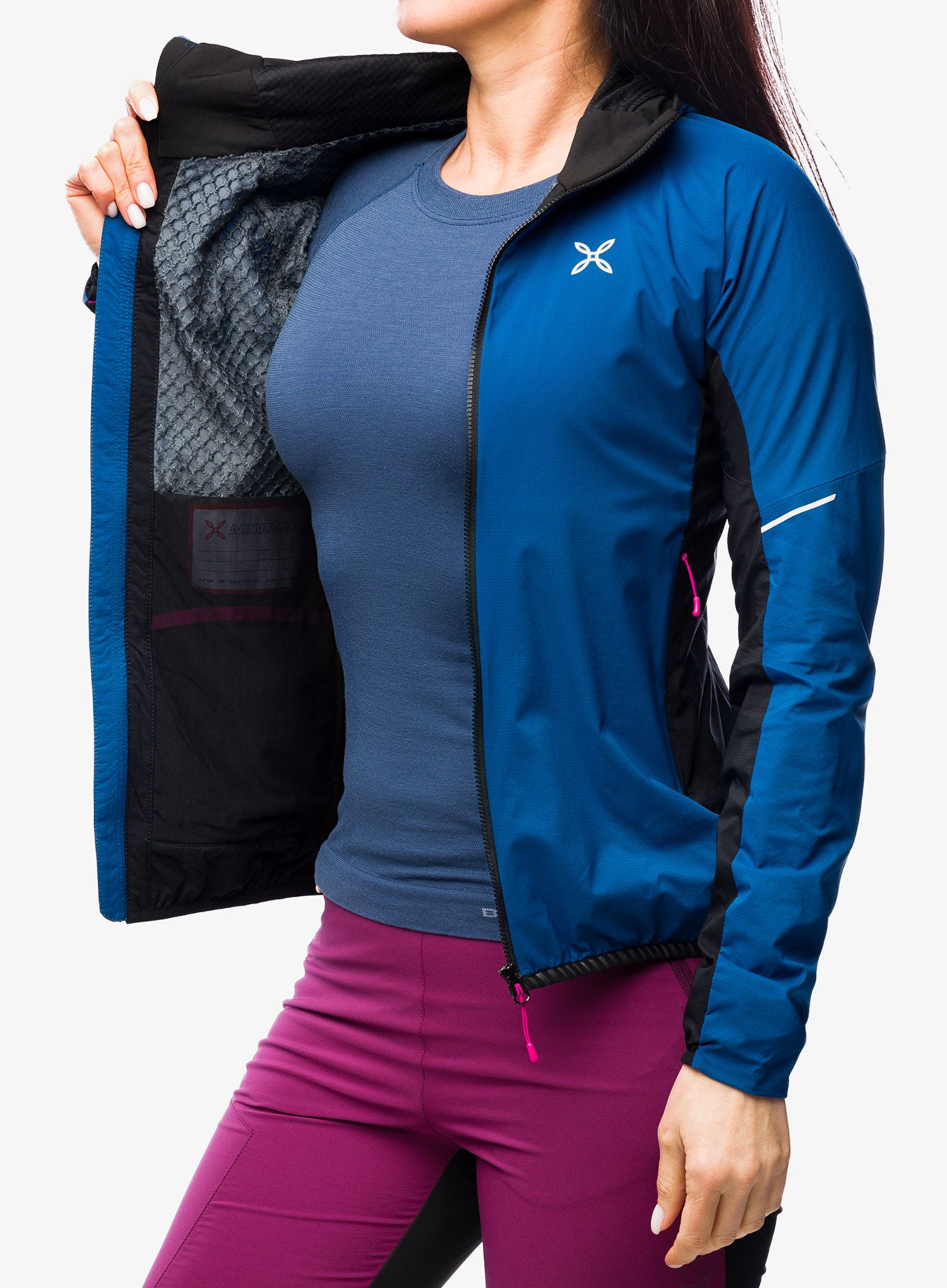 Куртка softshell жіноча Montura Eiger Light Jacket - deep blue/intense violet