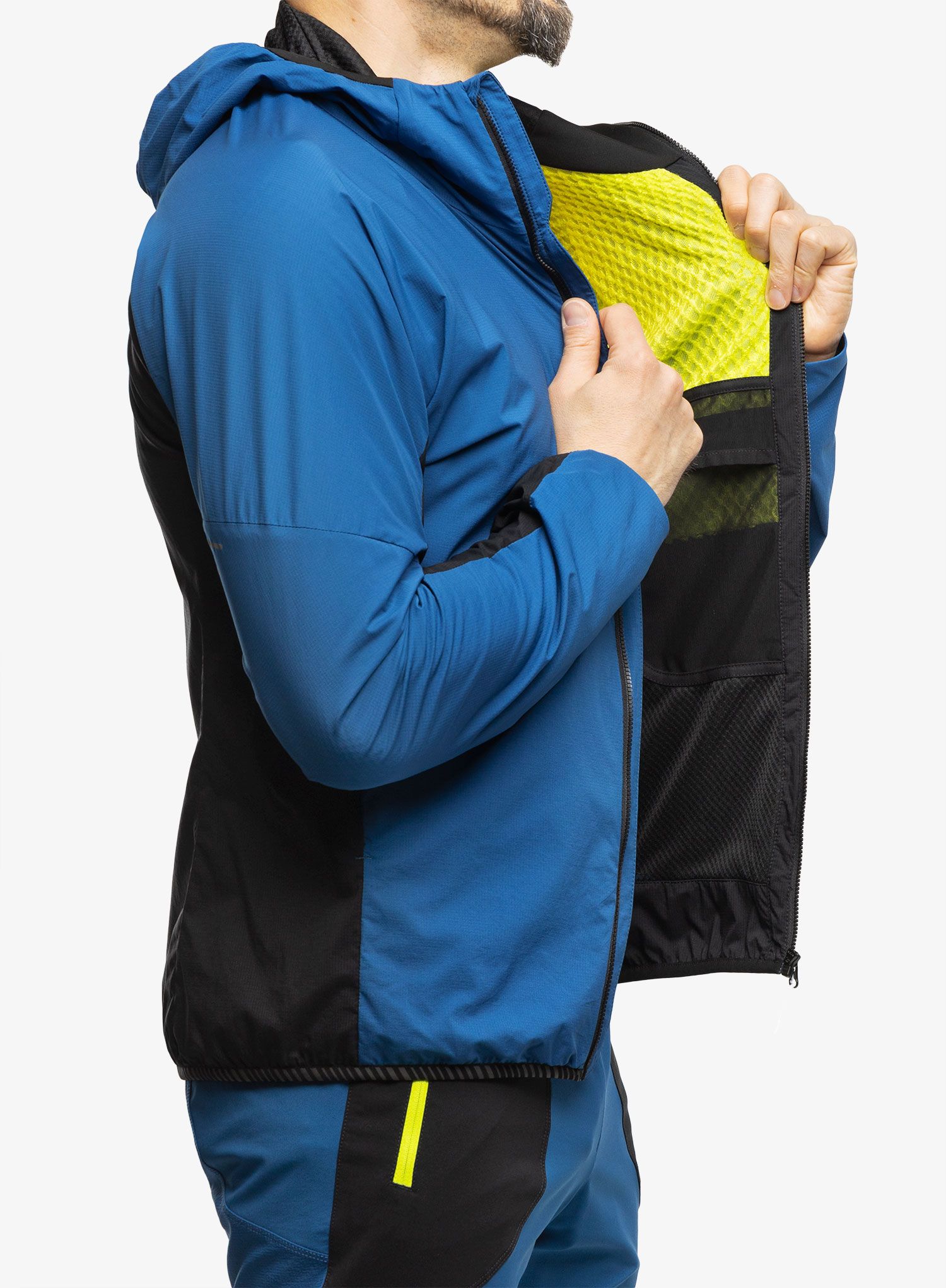 Куртка softshell Montura Eiger Light Jacket - deep blue/nero