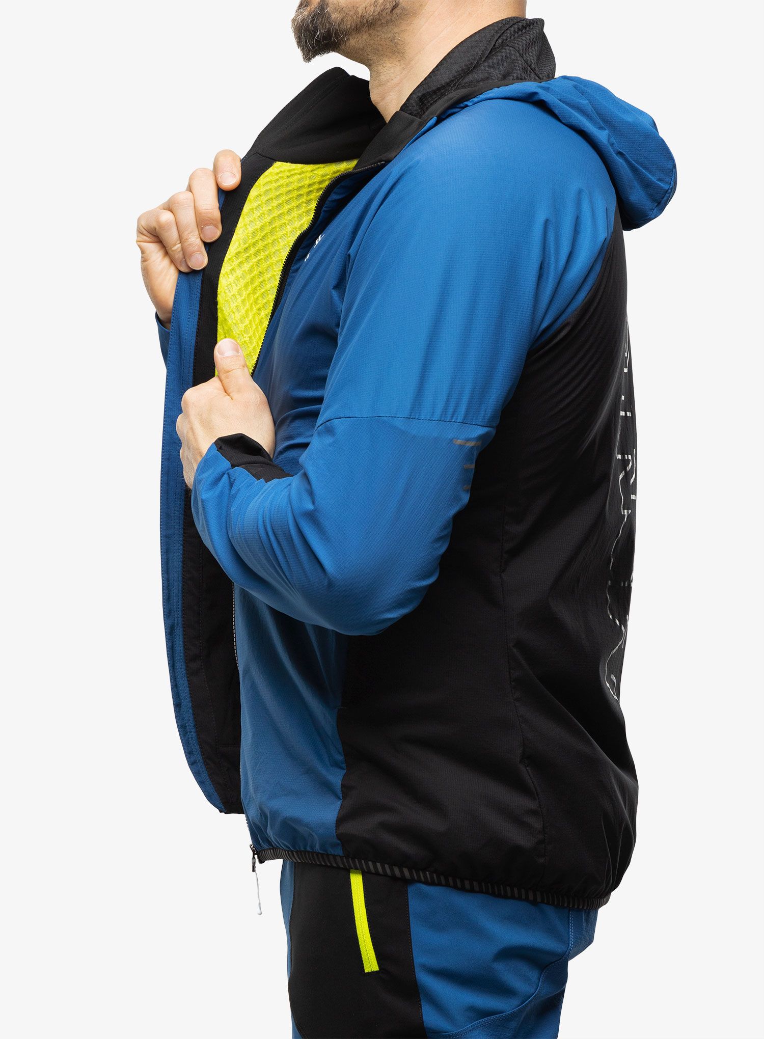 Куртка softshell Montura Eiger Light Jacket - deep blue/nero