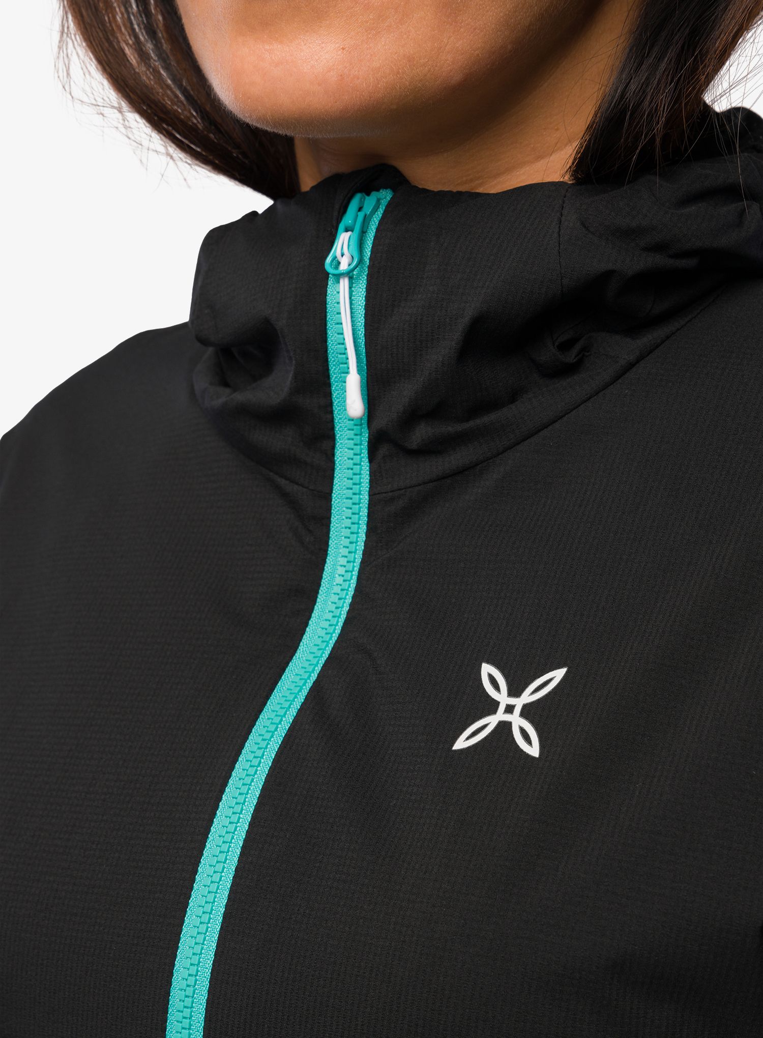 Куртка softshell жіноча Montura Eiger Light Jacket - nero/care blue