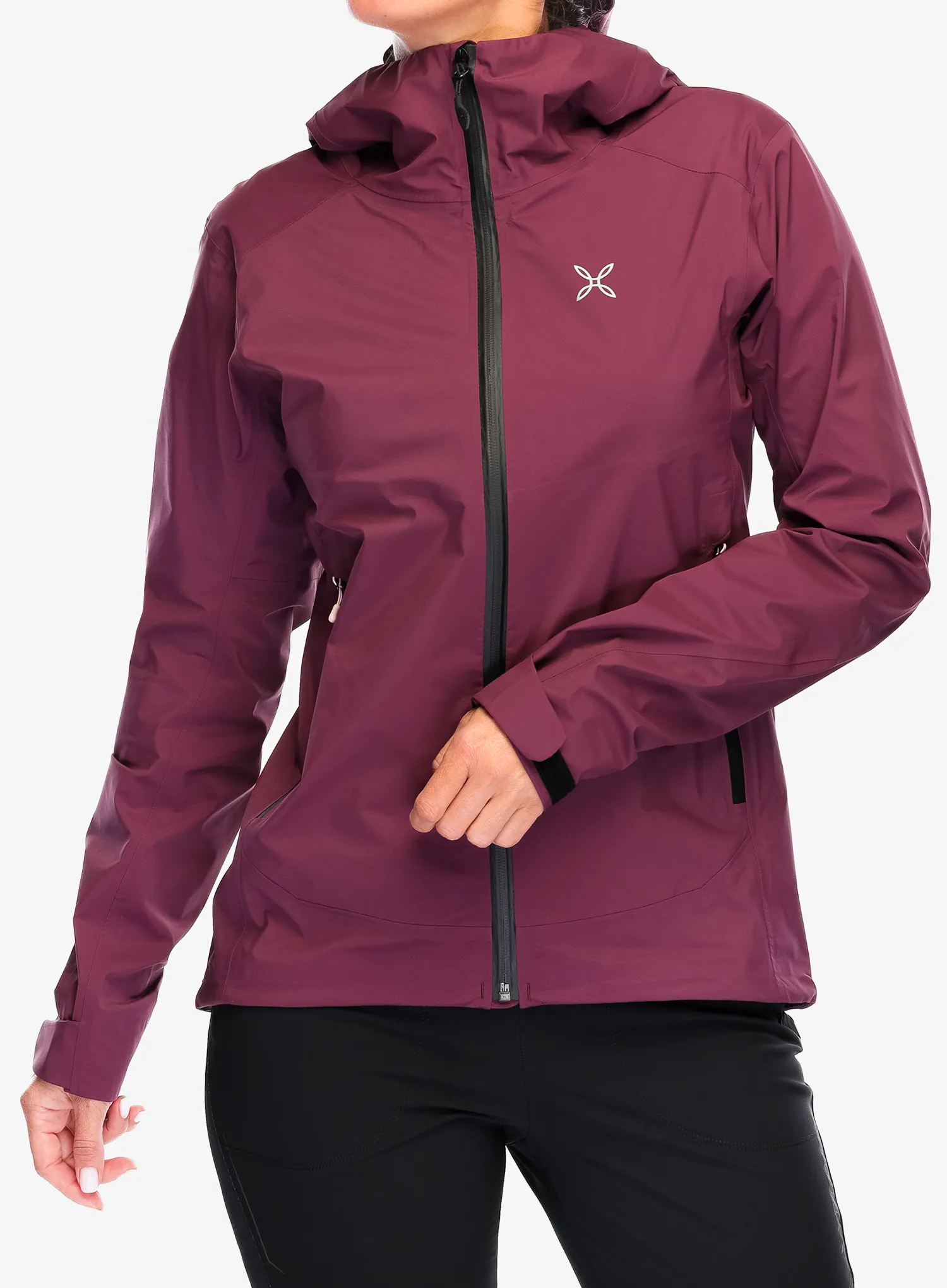 Куртка жіноча GORE-TEX Montura Elba G Jacket - wine red/light rose
