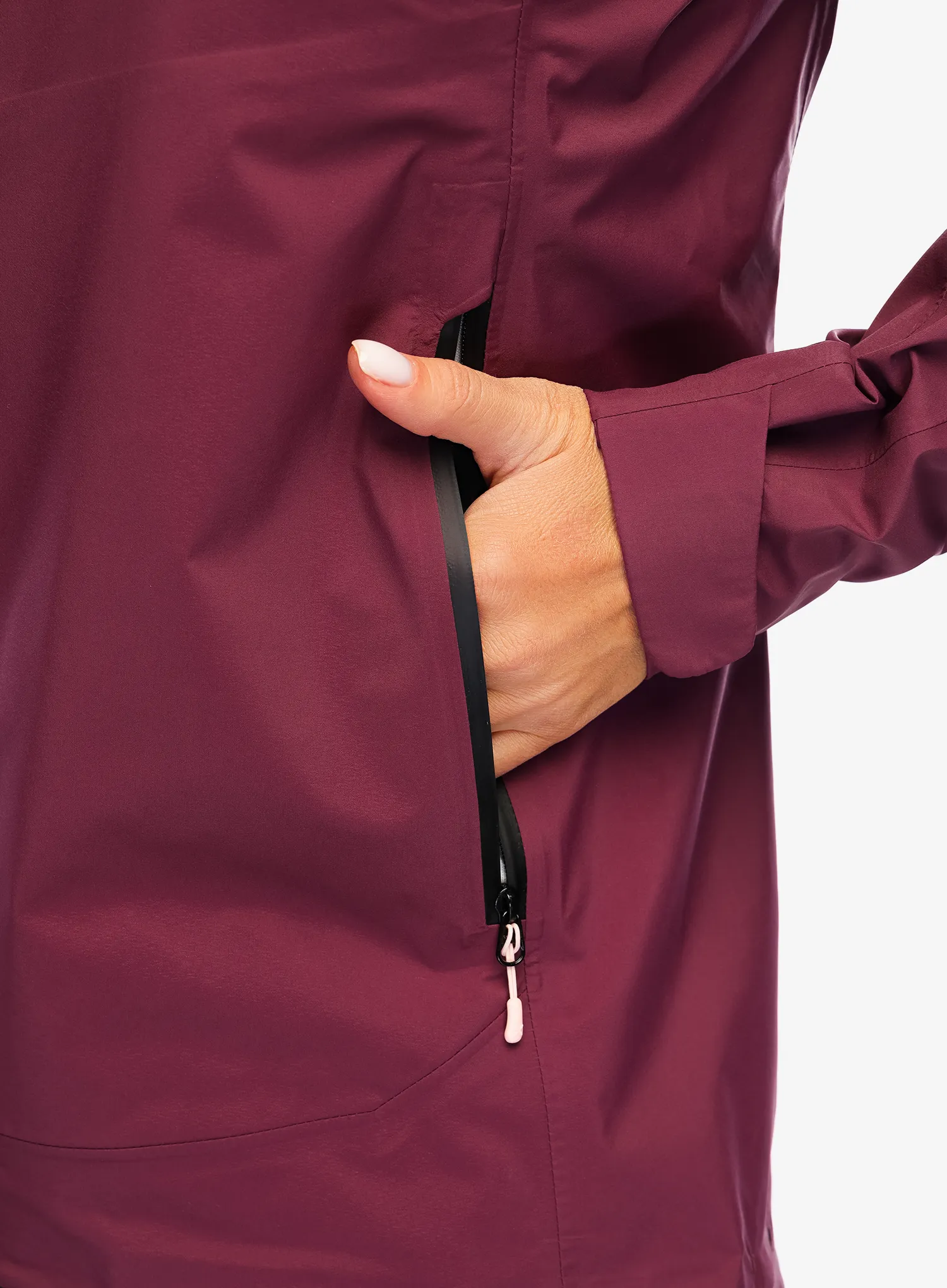Куртка жіноча GORE-TEX Montura Elba G Jacket - wine red/light rose