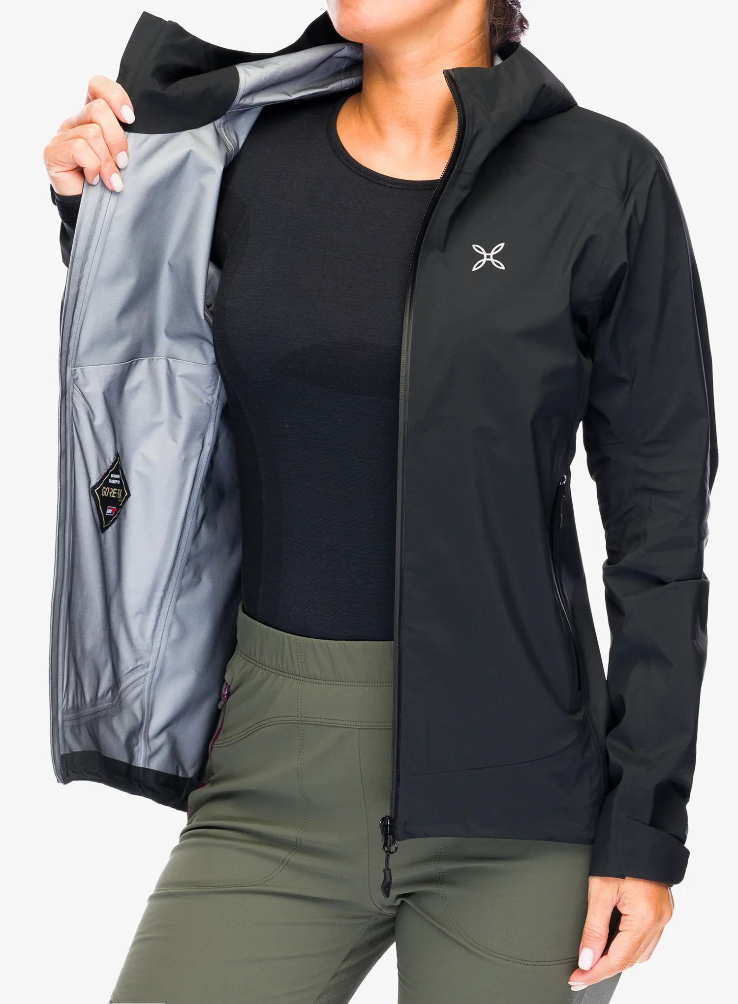Куртка жіноча GORE-TEX Montura Elba G Jacket - black