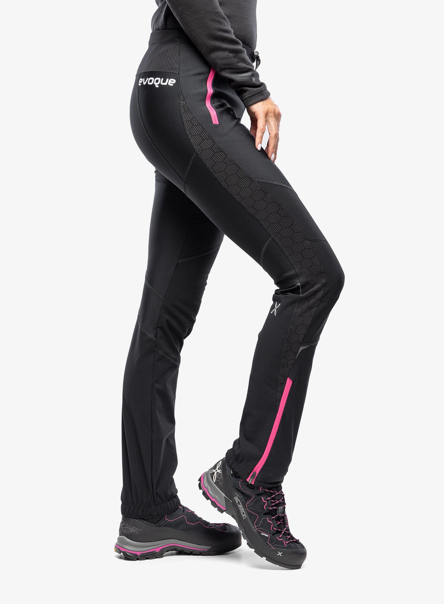 Штани скітурингові жіночі Montura Evoque 2 Pants - black/intense violet