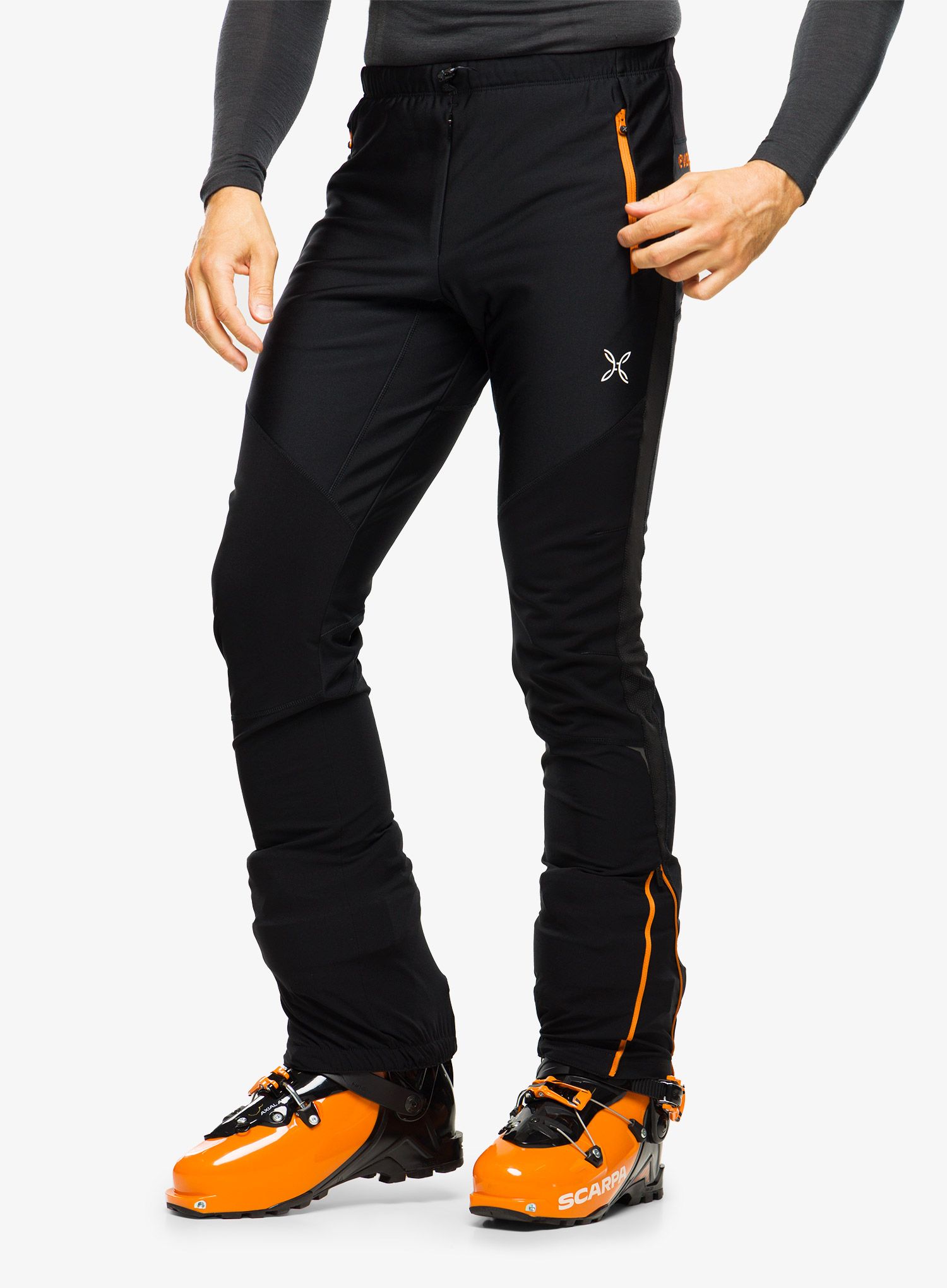 Штани скітурингові Montura Evoque 2 Pants - black/mandarine