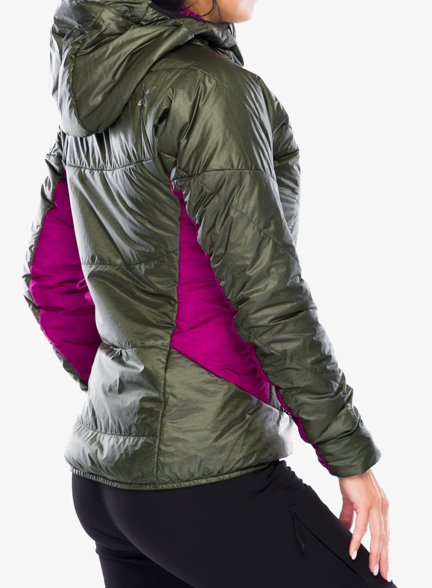 Куртка утеплена жіноча Montura Force Primaloft Jacket - sage green/wine red