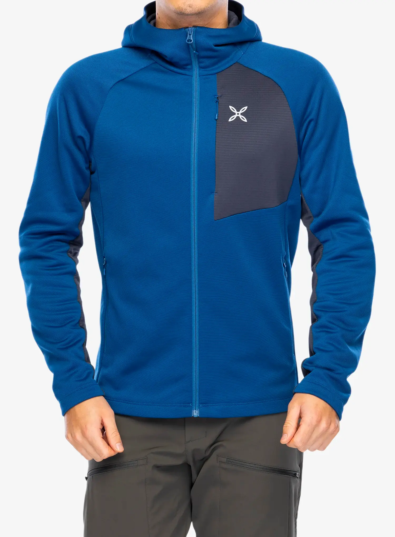 Кофта флісова Montura Groove Maglia - deep blue/graphite blue