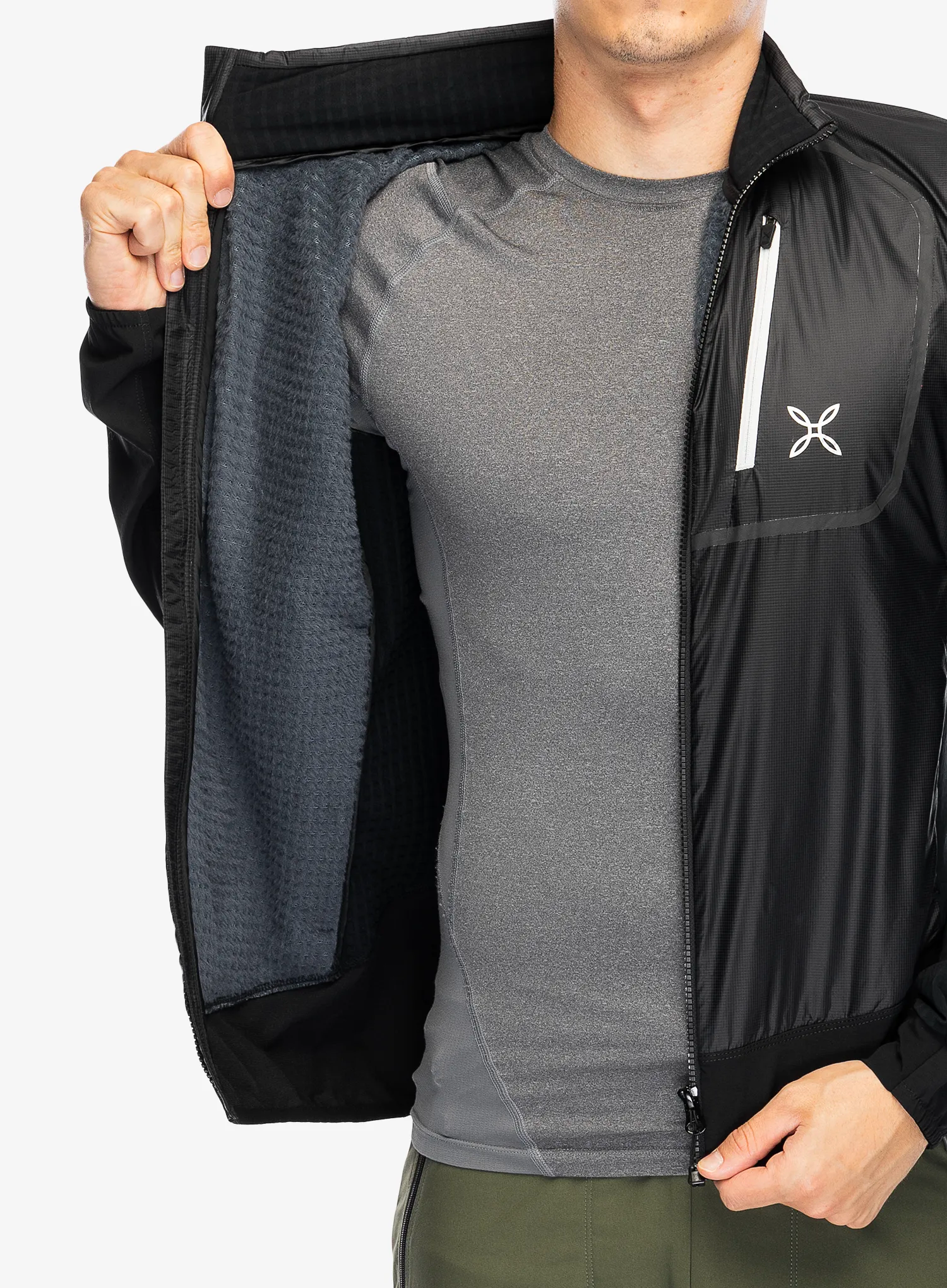 Куртка гібридна Montura Insight Hybrid 2 Jacket - black/quiet grey