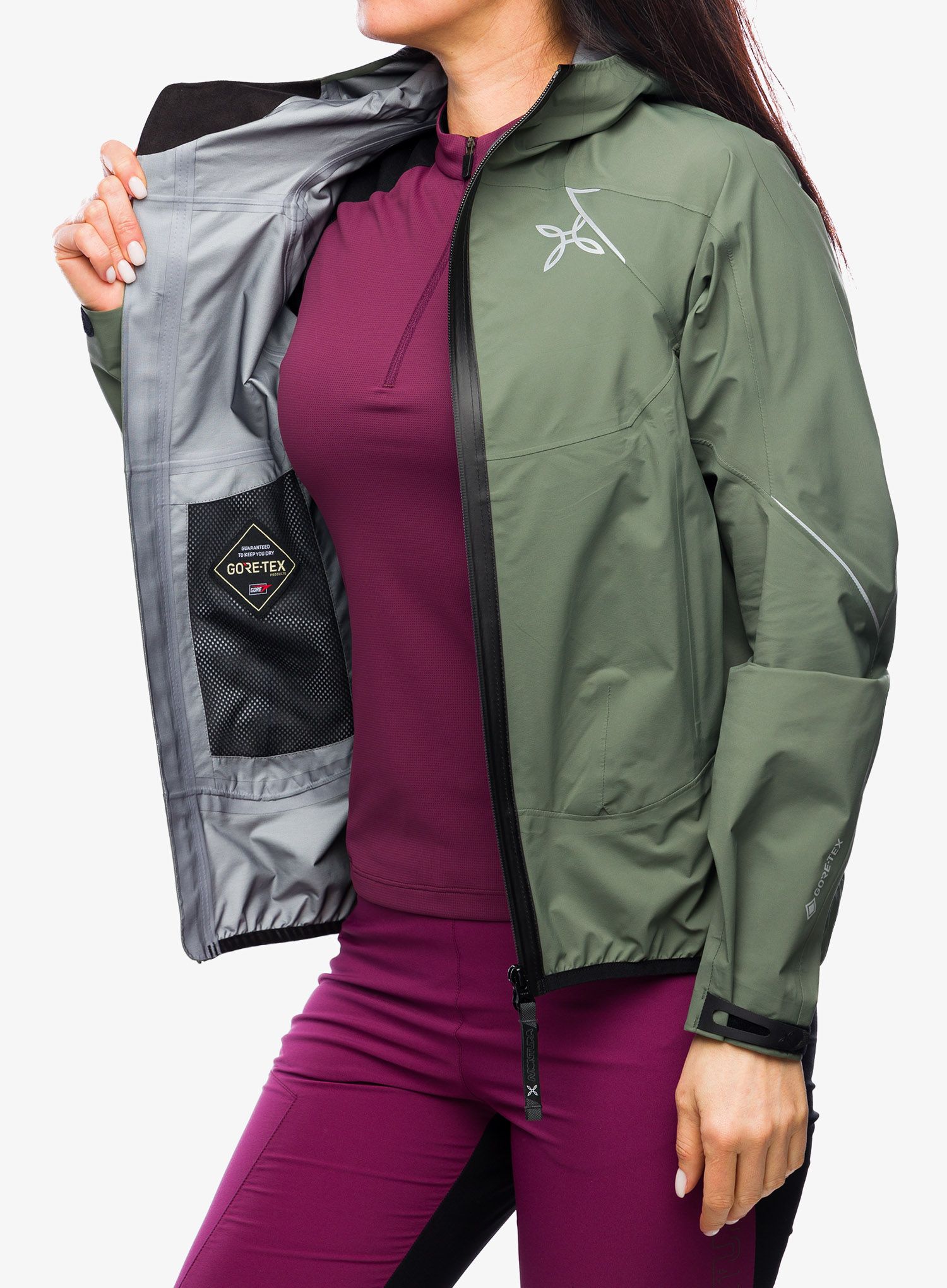 Куртка скітурингова жіноча Montura Magic 2.0 Jacket - sage green