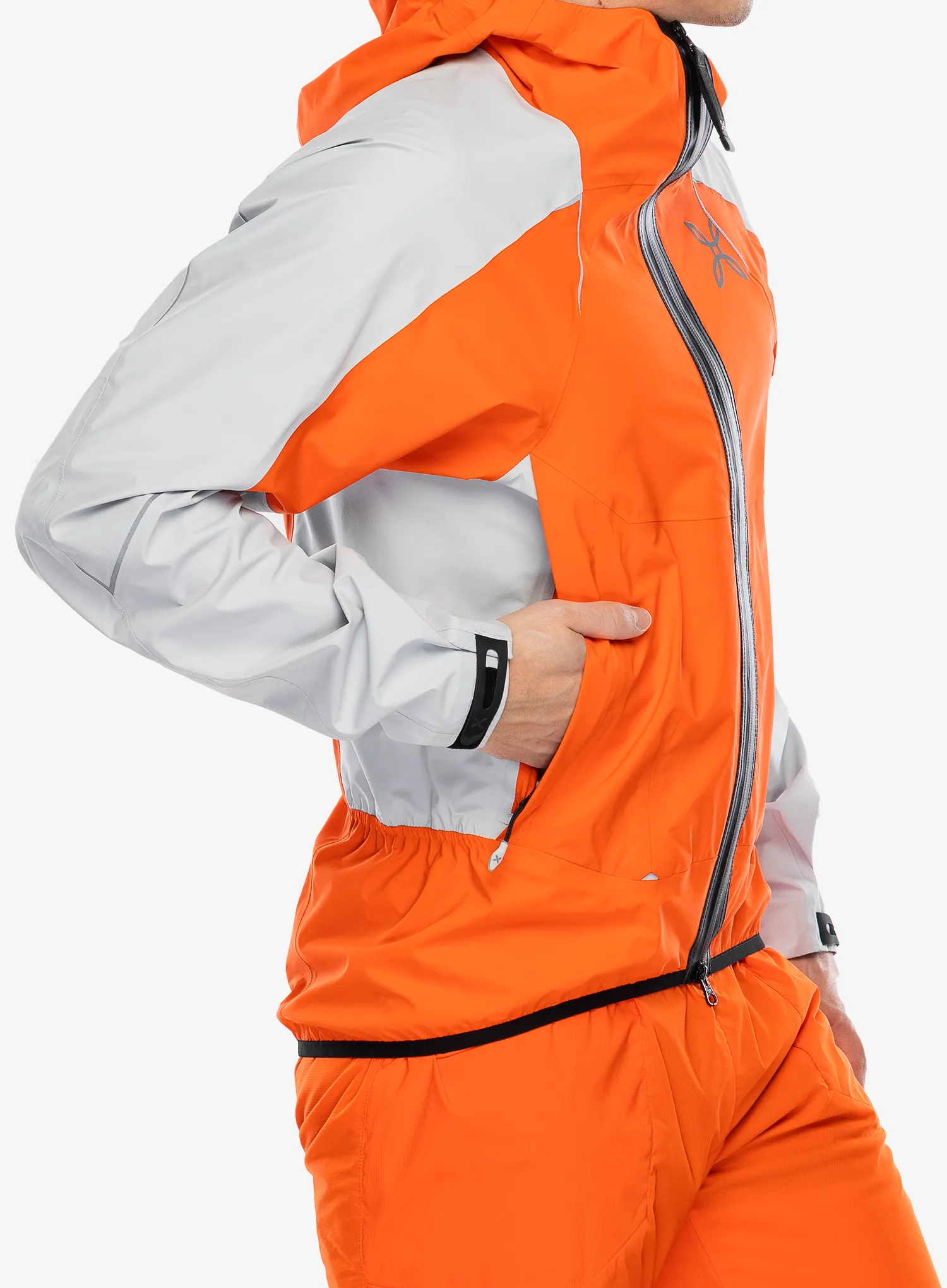 Куртка дощовик Montura Magic 2.0 Jacket - orange/quiet grey