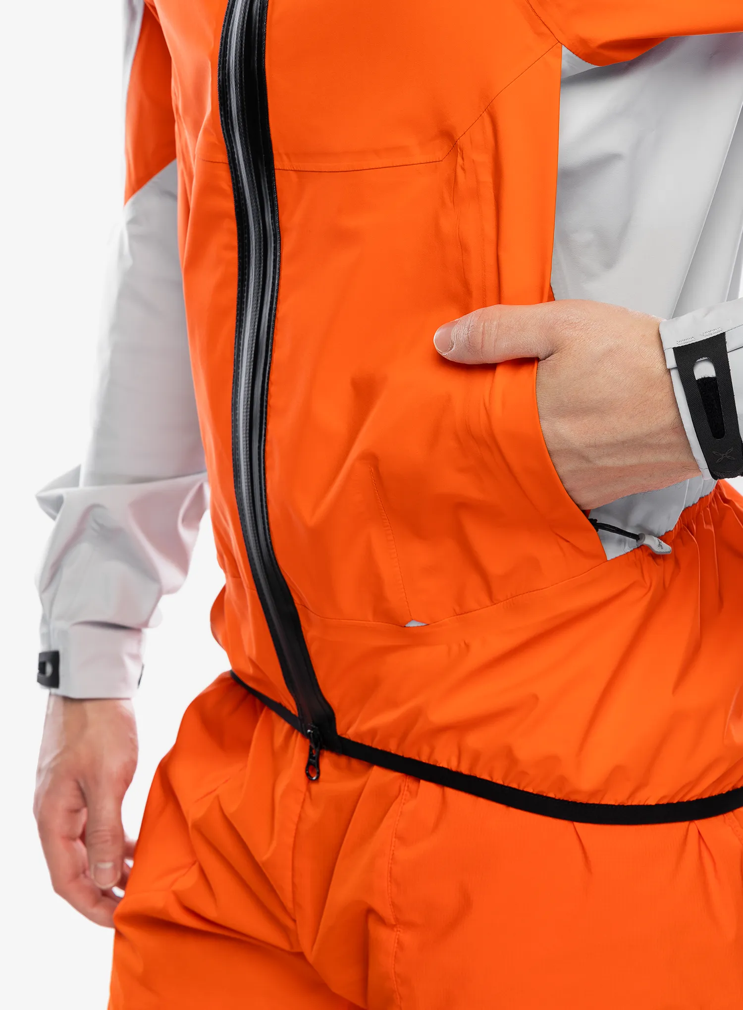 Куртка дощовик Montura Magic 2.0 Jacket - orange/quiet grey