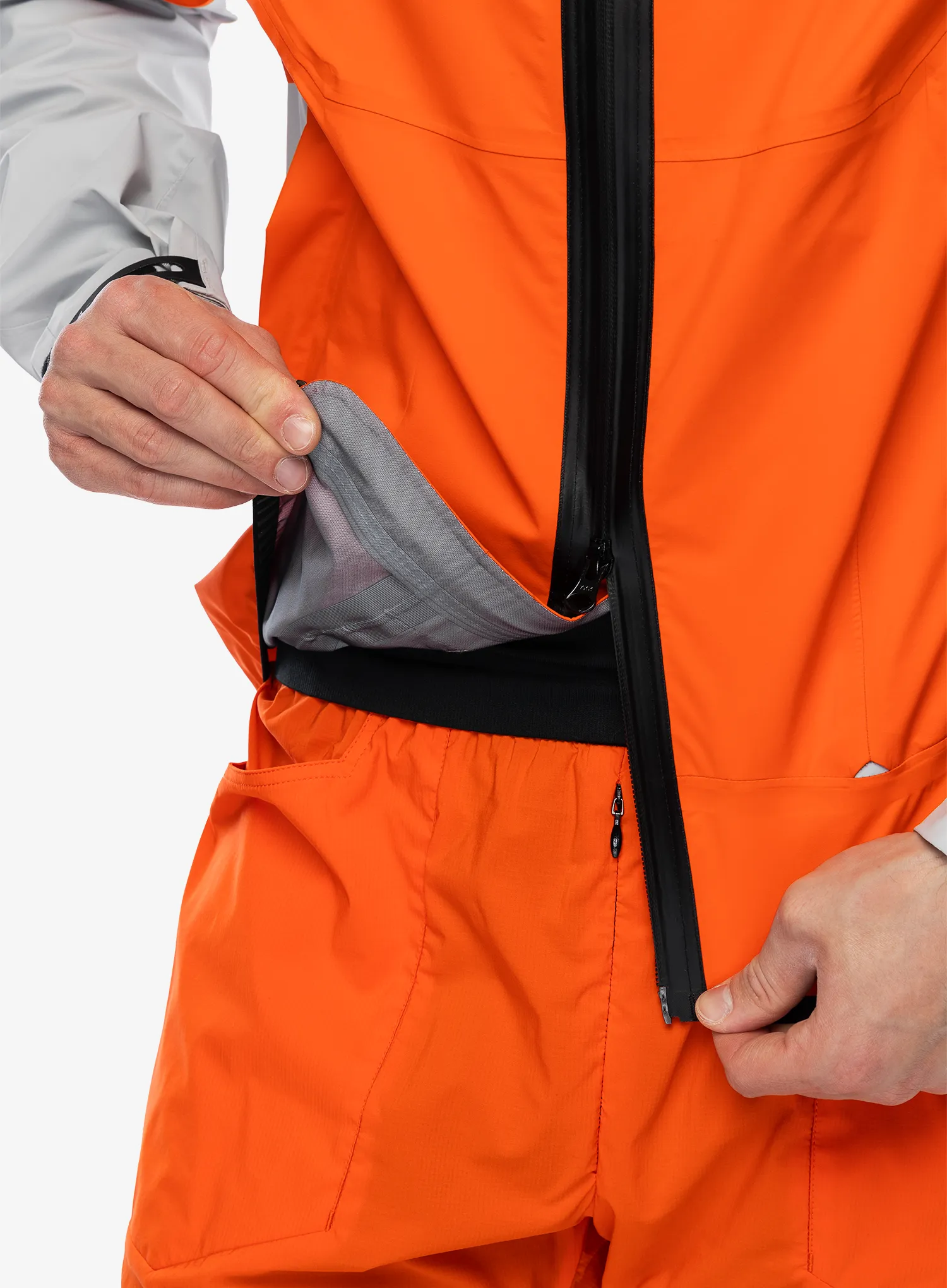 Куртка дощовик Montura Magic 2.0 Jacket - orange/quiet grey