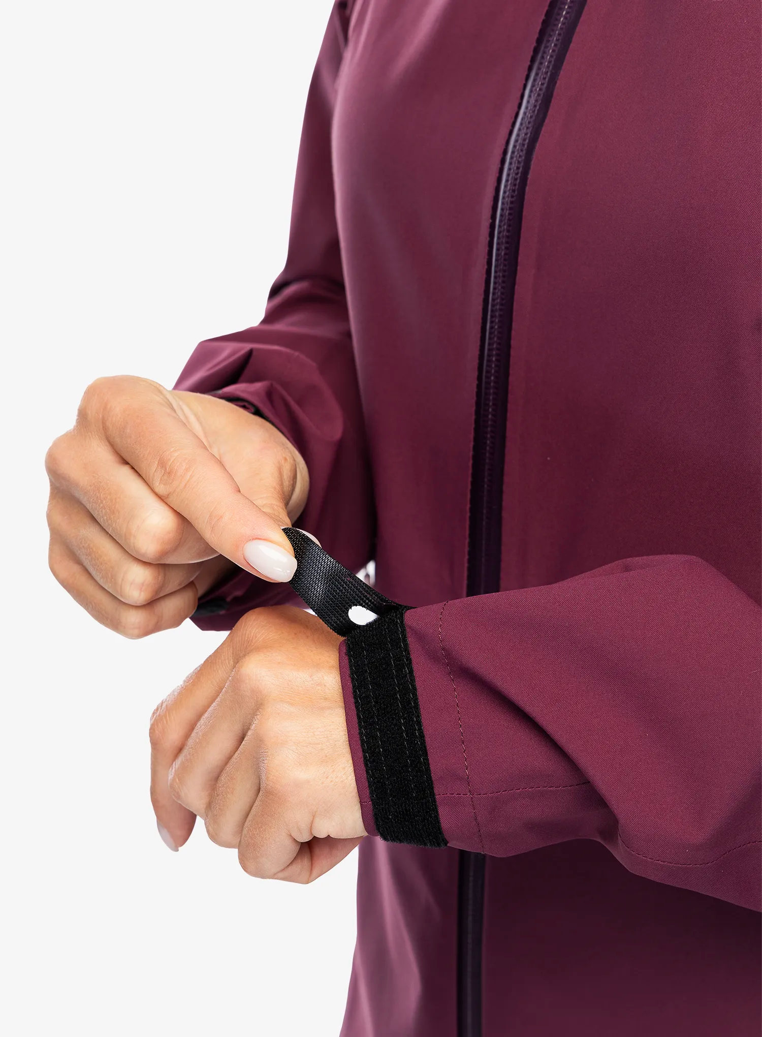 Куртка дощовик жіноча Montura Nordik Jacket - wine red/light rose