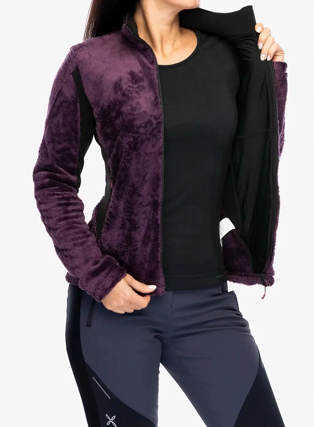 Фліска жіноча Montura Polar Style Jacket - wine red