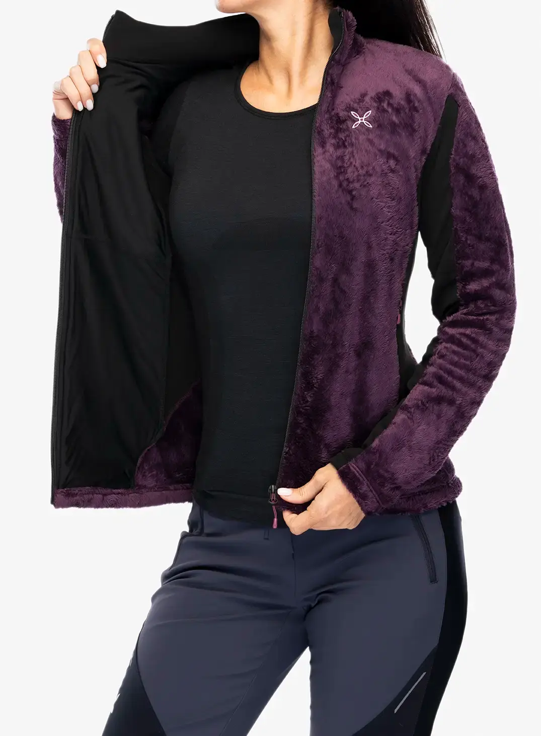 Фліска жіноча Montura Polar Style Jacket - wine red