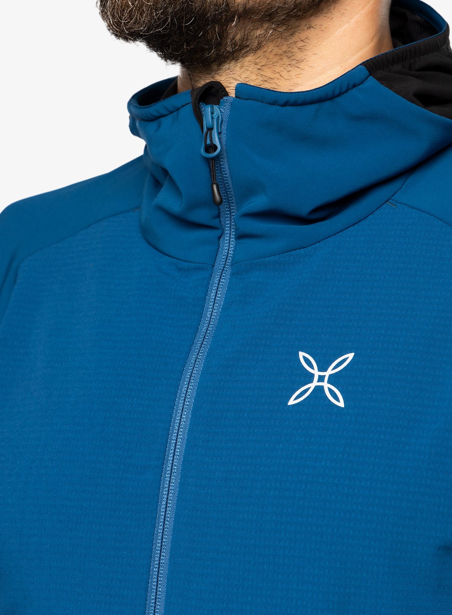 Куртка softshell Montura Premium Wind Hoody Jacket - deep blue