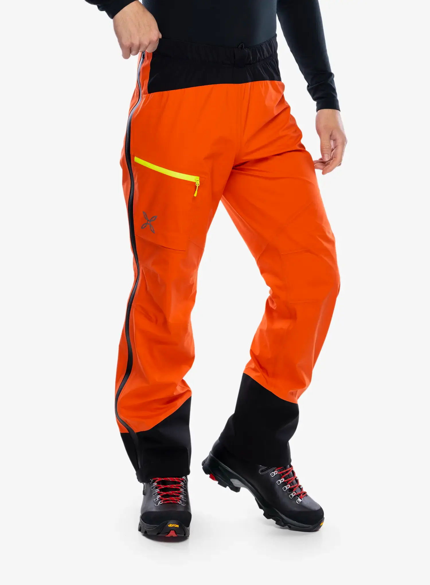 Штани GORE-TEX Montura Reactive Cover Pants - orange/lime green