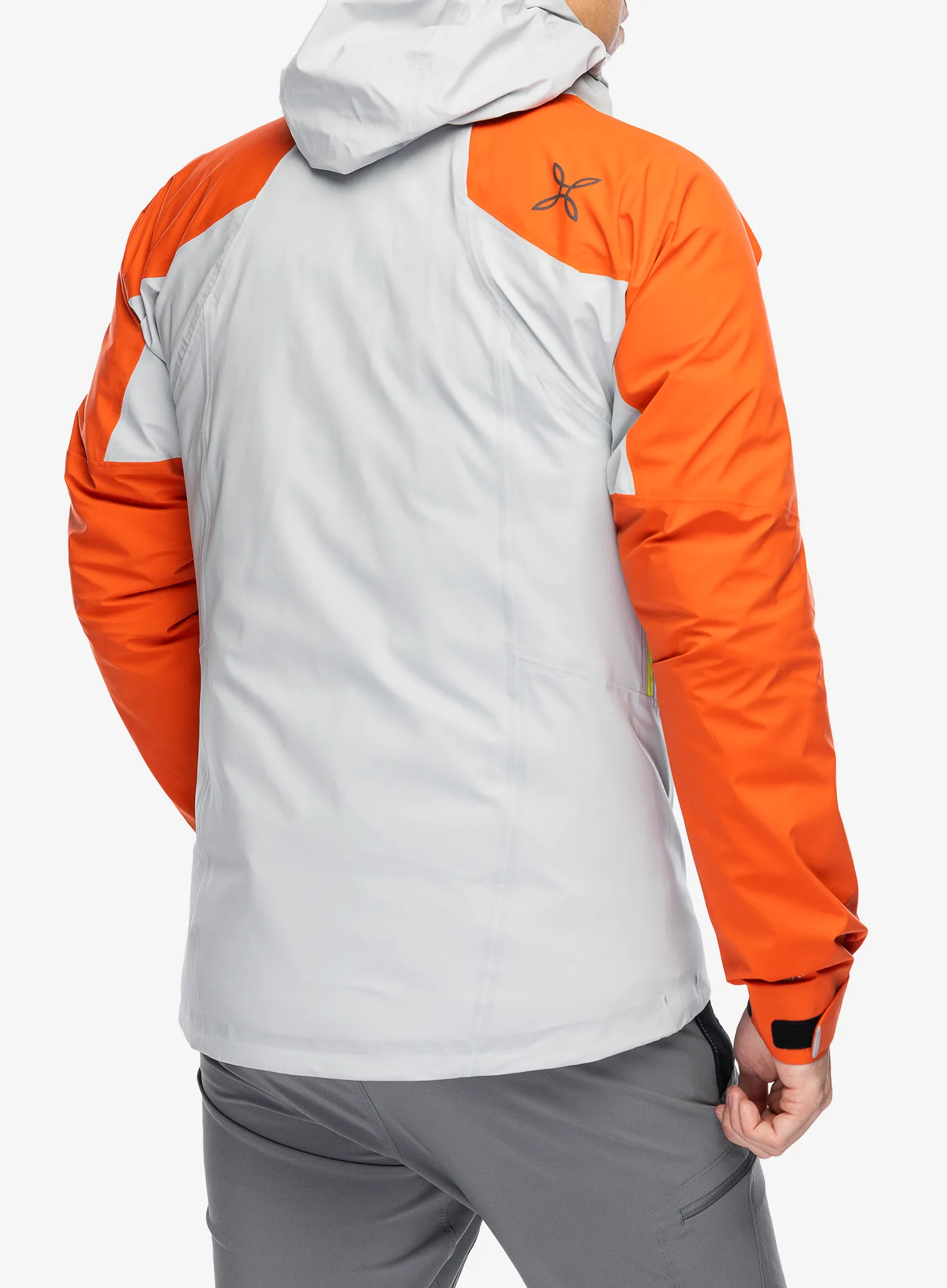 Куртка GORE-TEX Montura Reactive Jacket - quiet grey/orange