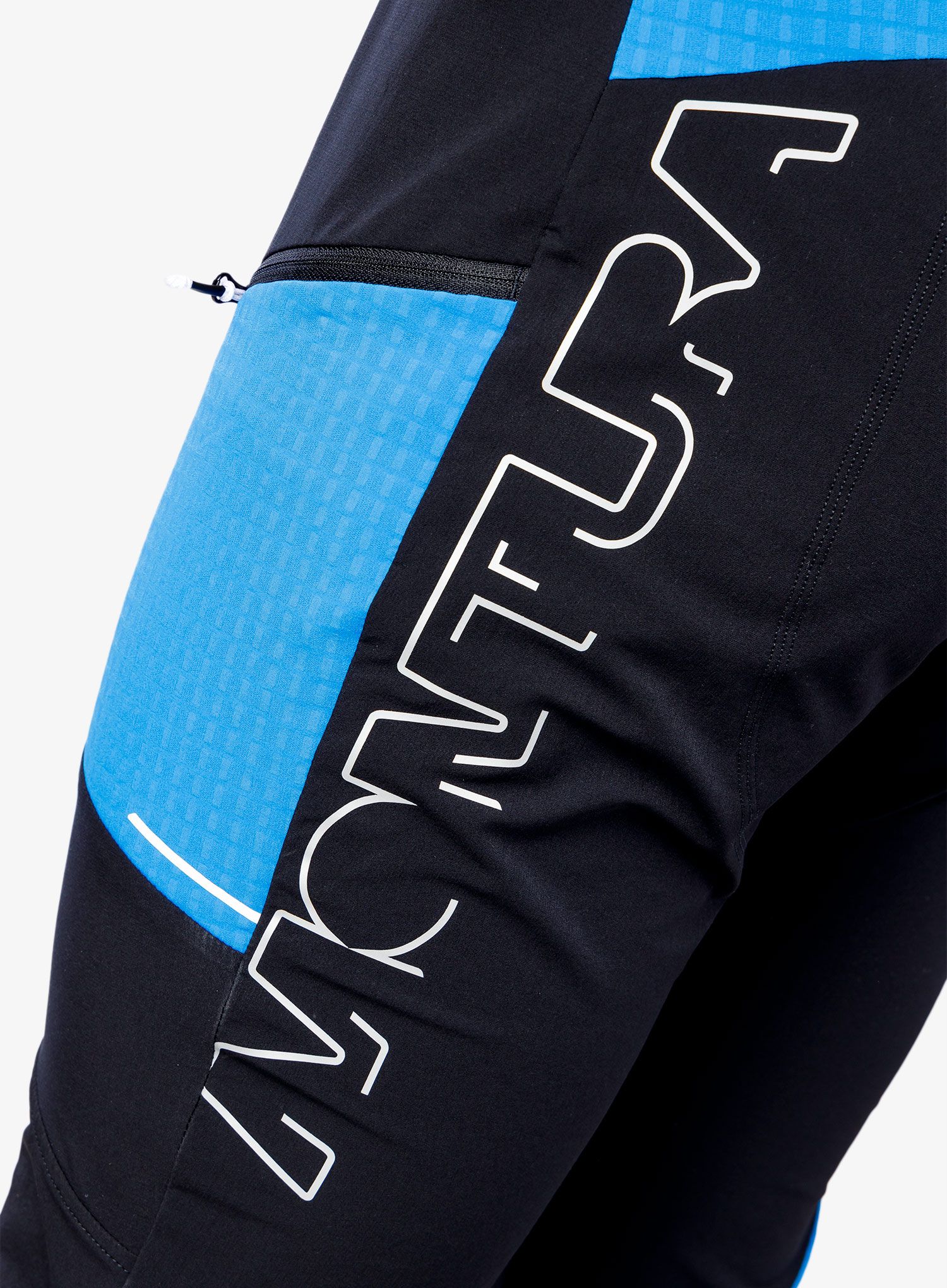 Штани softshell Montura Ski Style Pants - black/bright blue