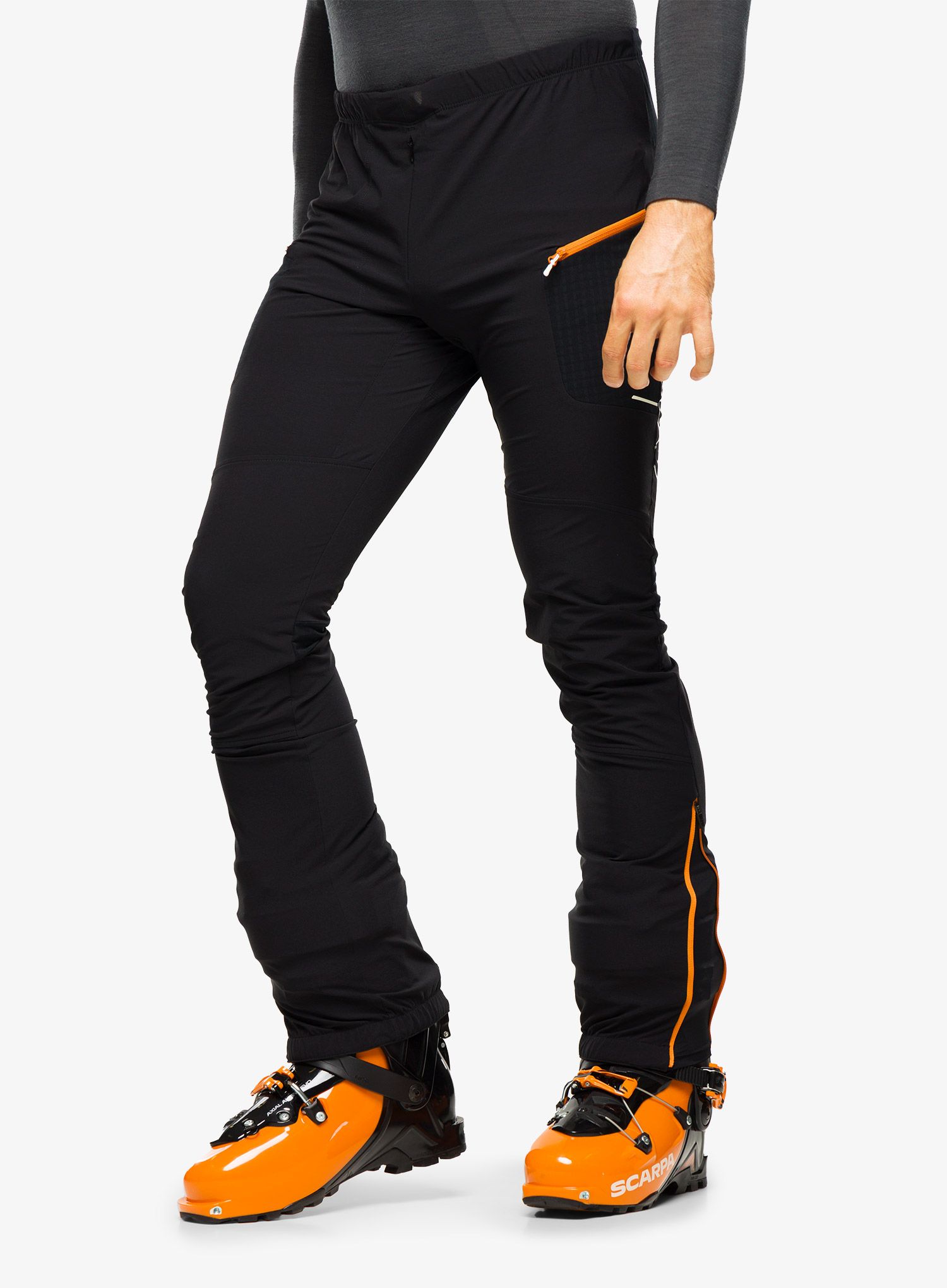 Штани скітурингові Montura Ski Style Pants - black/mandarine