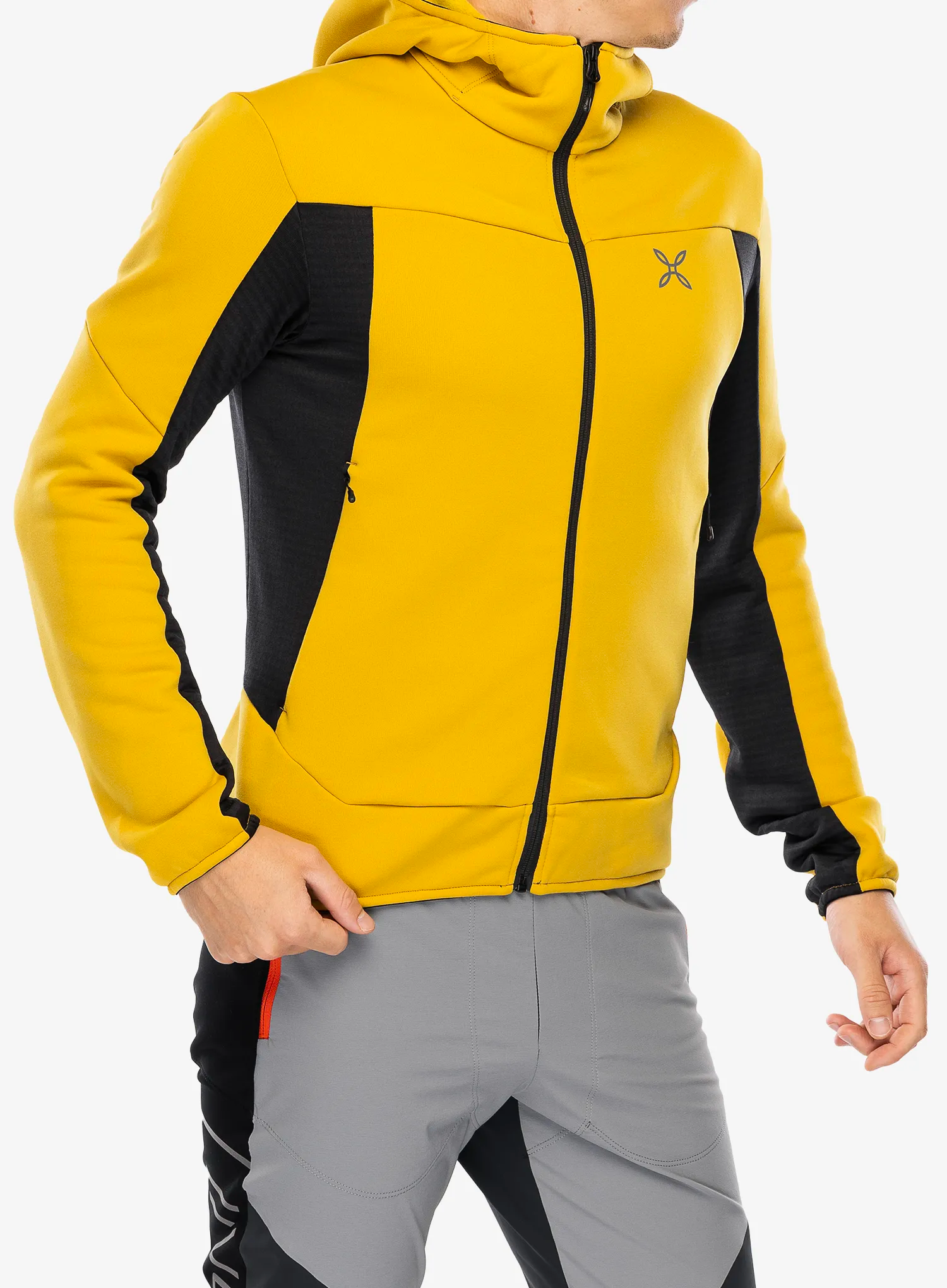 Кофта на замку Montura Sky Plus 2 Maglia - mustard